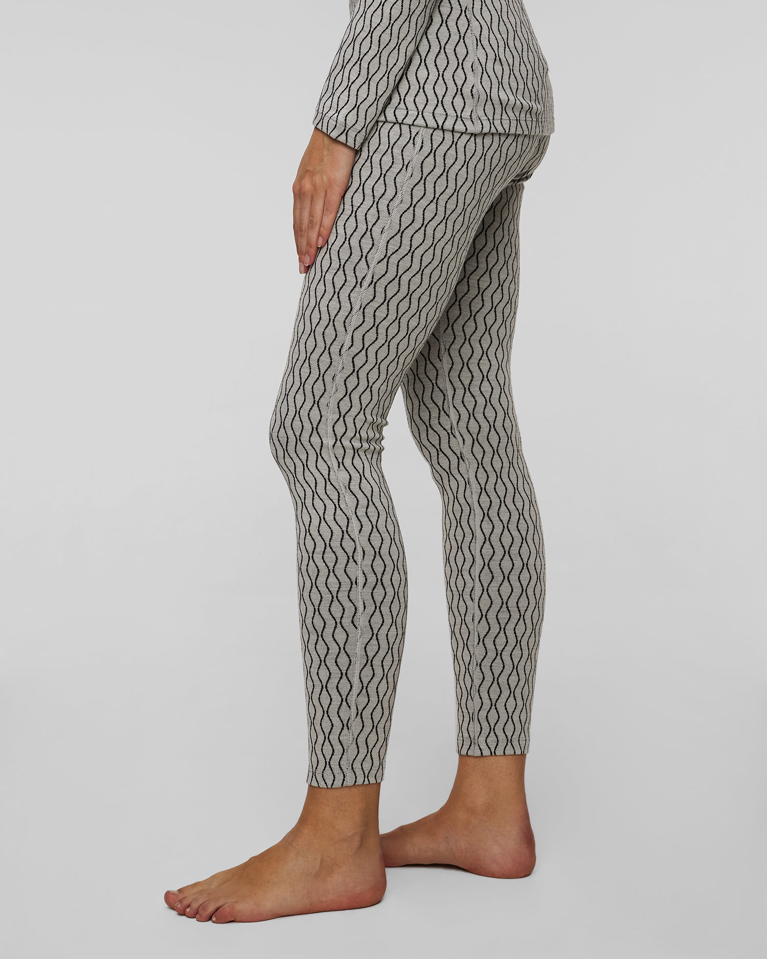 Icebreaker Mer 260 Vertex Leggings Thermo-Leggings für Damen in Grau