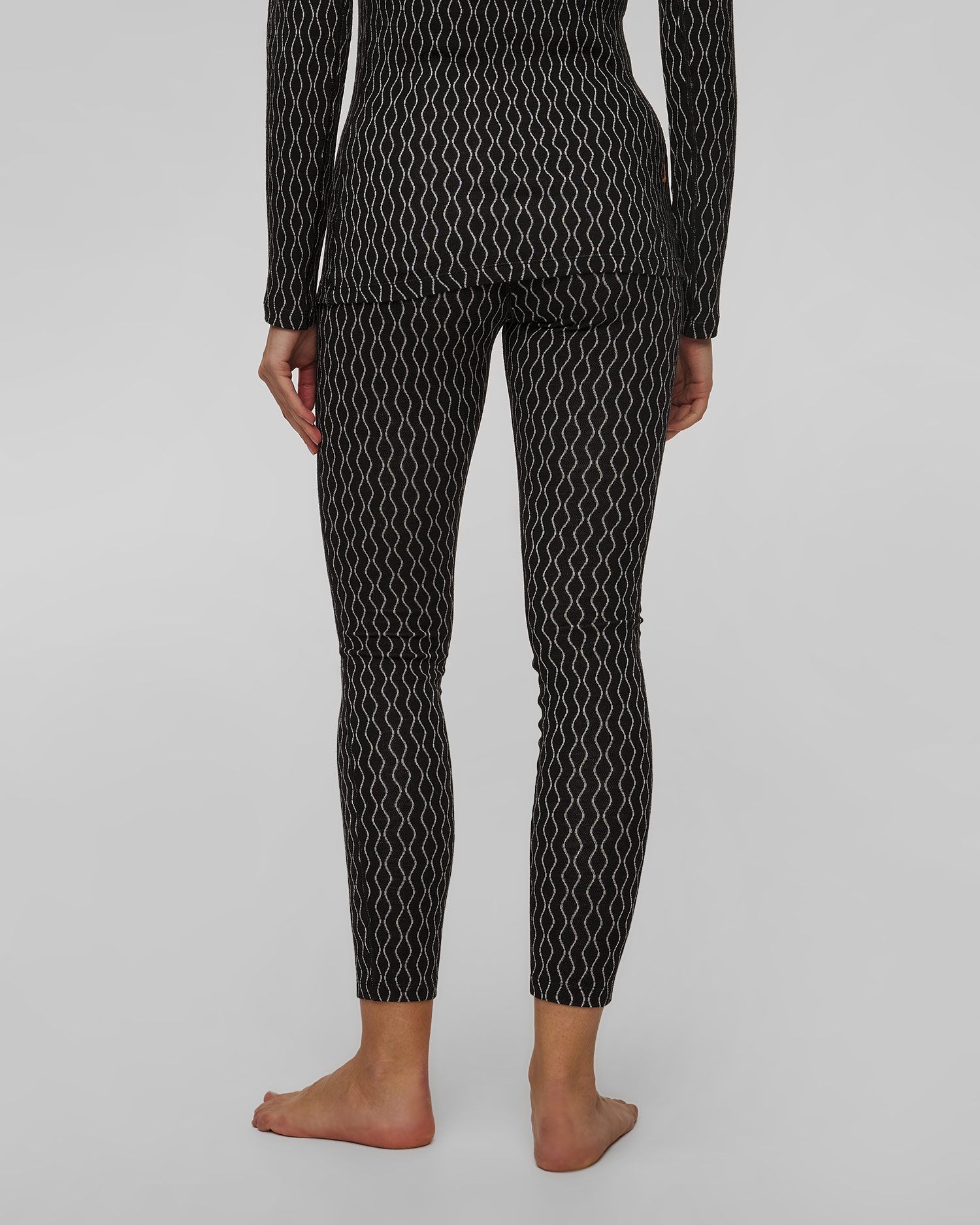 Icebreaker Mer 260 Vertex Leggings Thermo-Leggings für Damen in Schwarz