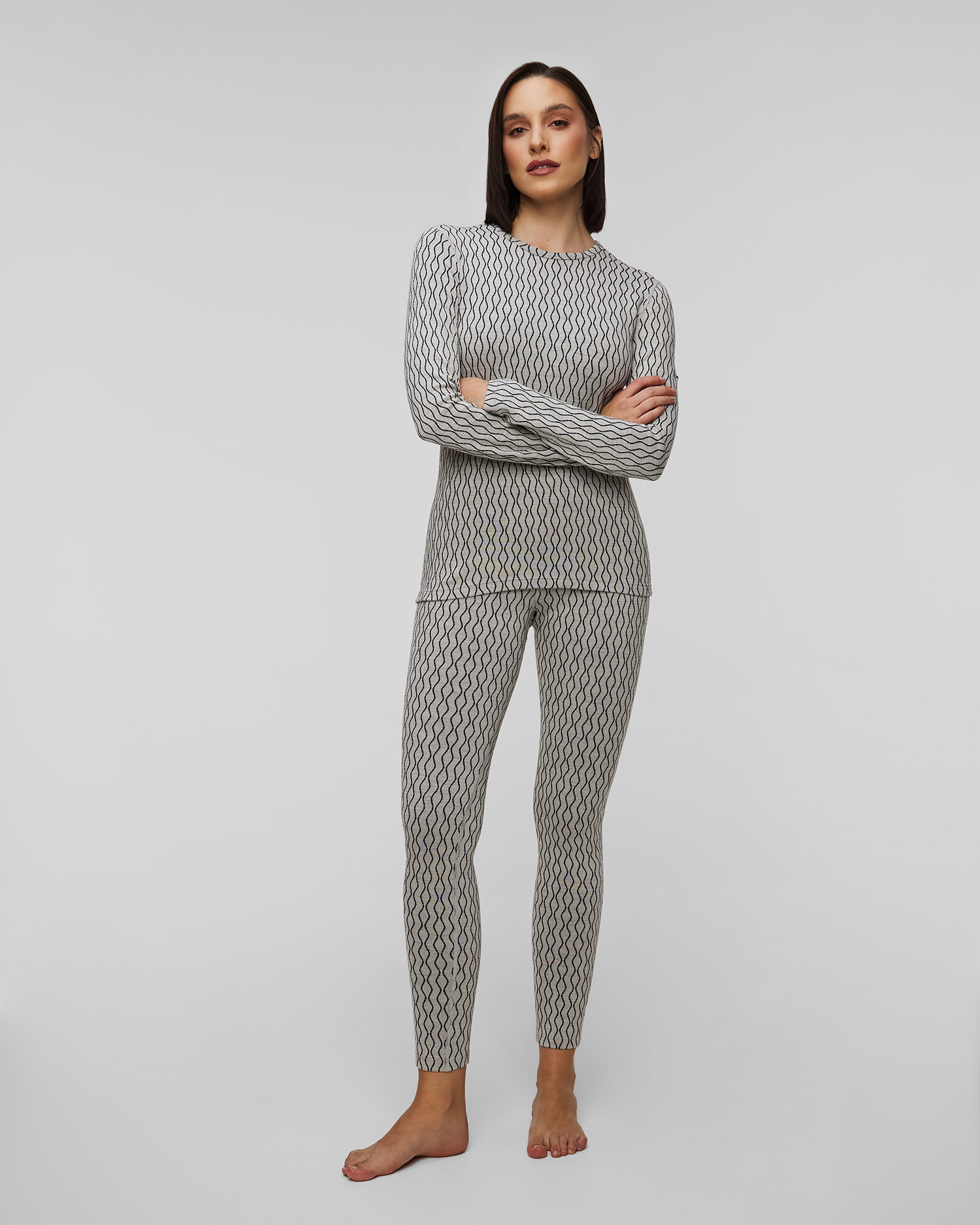 Longsleeve termoaktywny damski Icebreaker Mer 260 Vertex LS Crewe szary