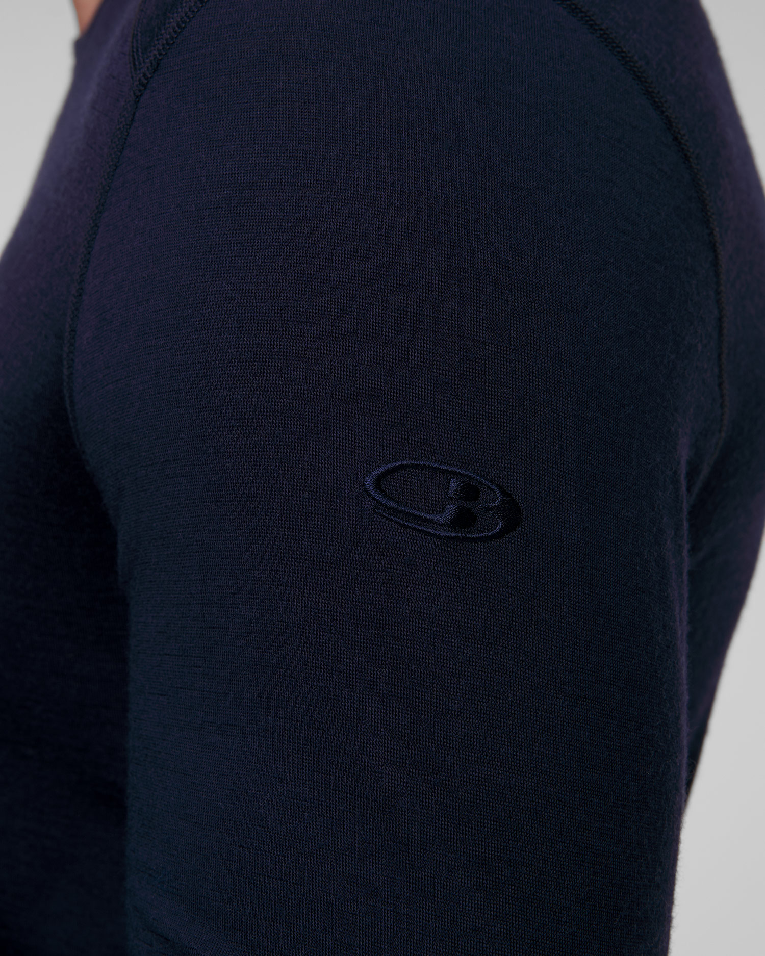 Longsleeve termoaktywny męski Icebreaker 200 Oasis LS Crewe granatowy
