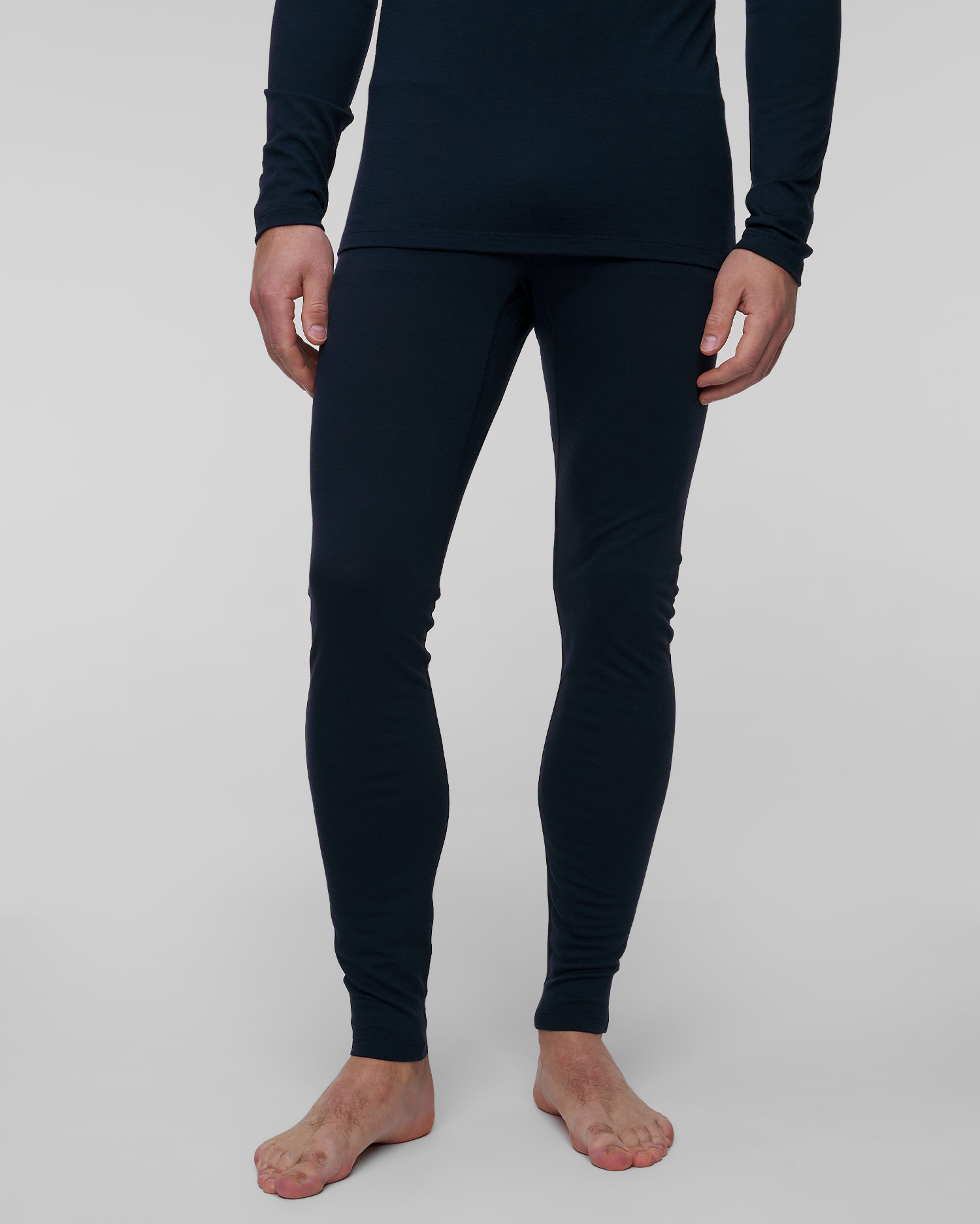 Leginsy termoaktywne męskie Icebreaker 200 Oasis Leggings granatowe