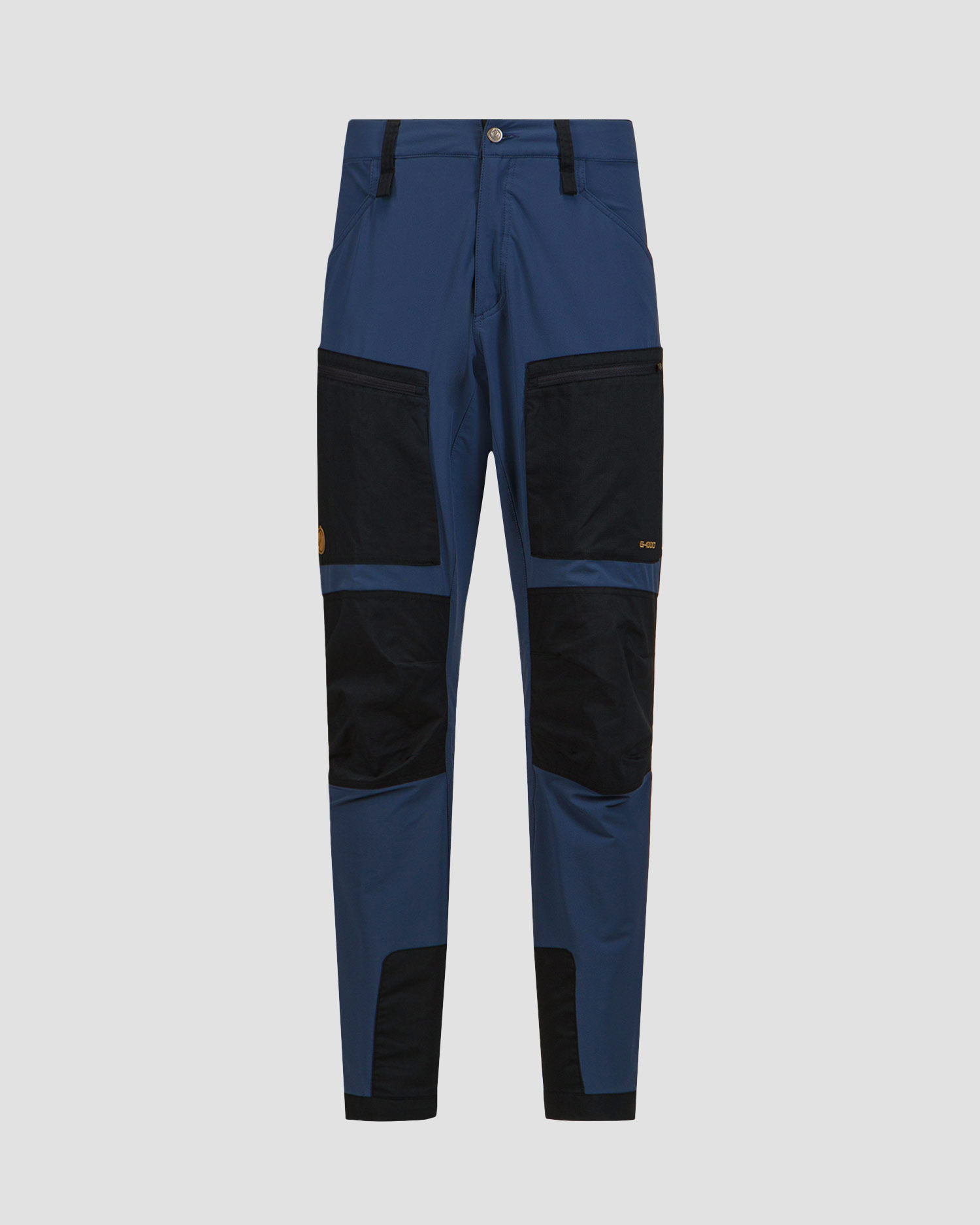 Pantalon de trekking bleu et bleu marine pour hommes Fjallraven Keb Agile Trousers M