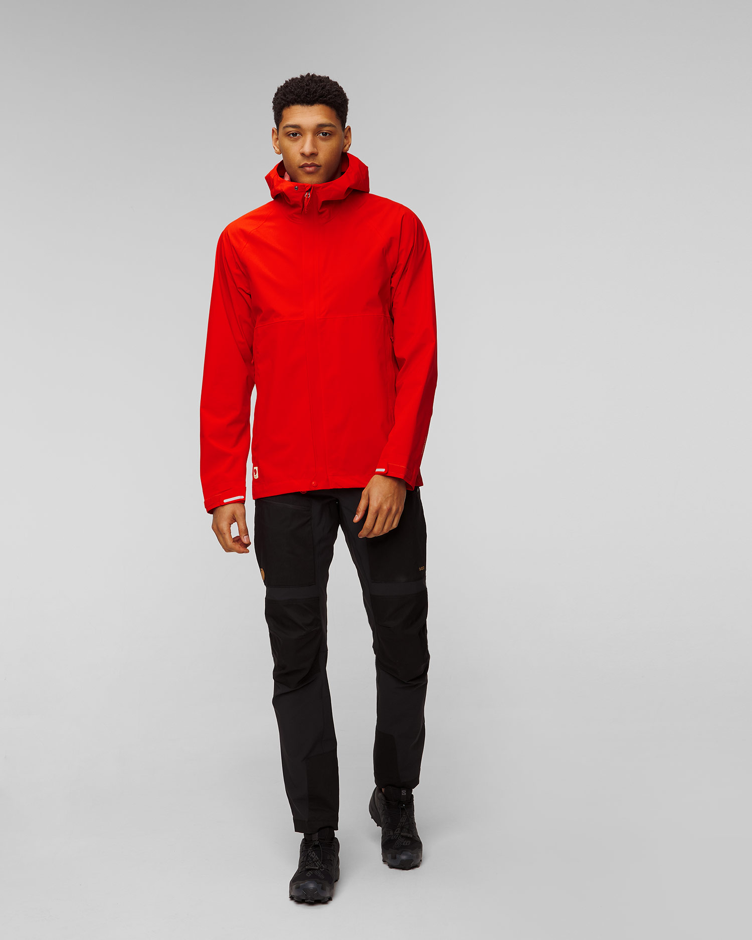 Fjallraven HC Hydratic Trail Jacket M Herren-Hardshelljacke in Orange