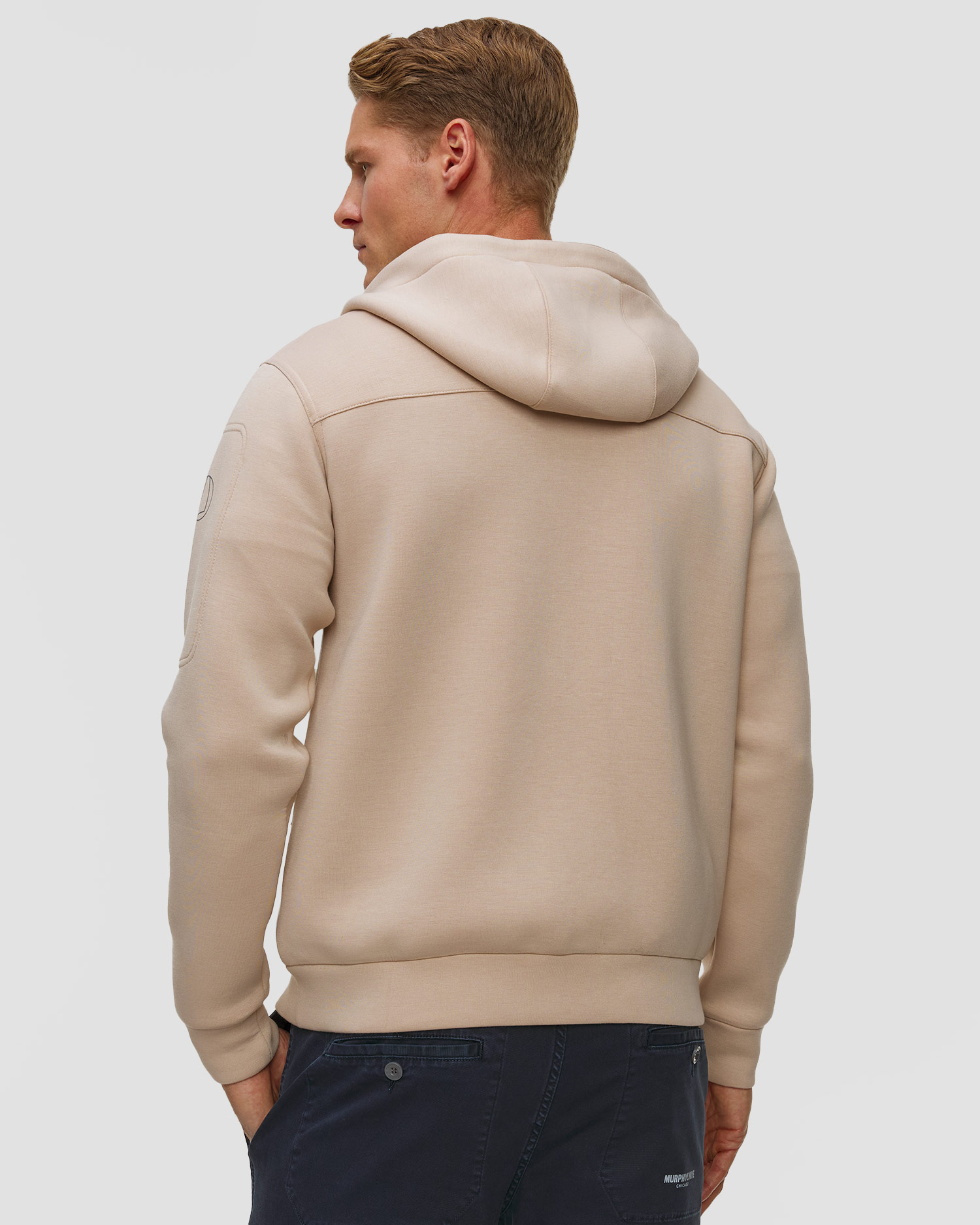 Murphy&Nye Racy Waler Herren-Sweatshirt in Beige