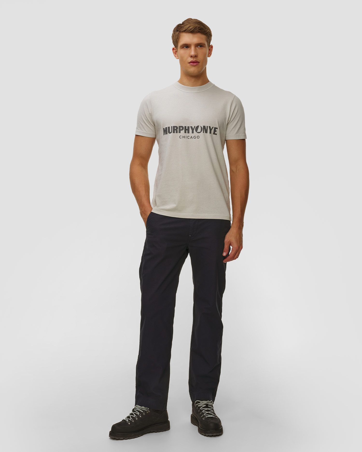 Pantaloni bleumarin pentru bărbați Murphy&Nye Coast