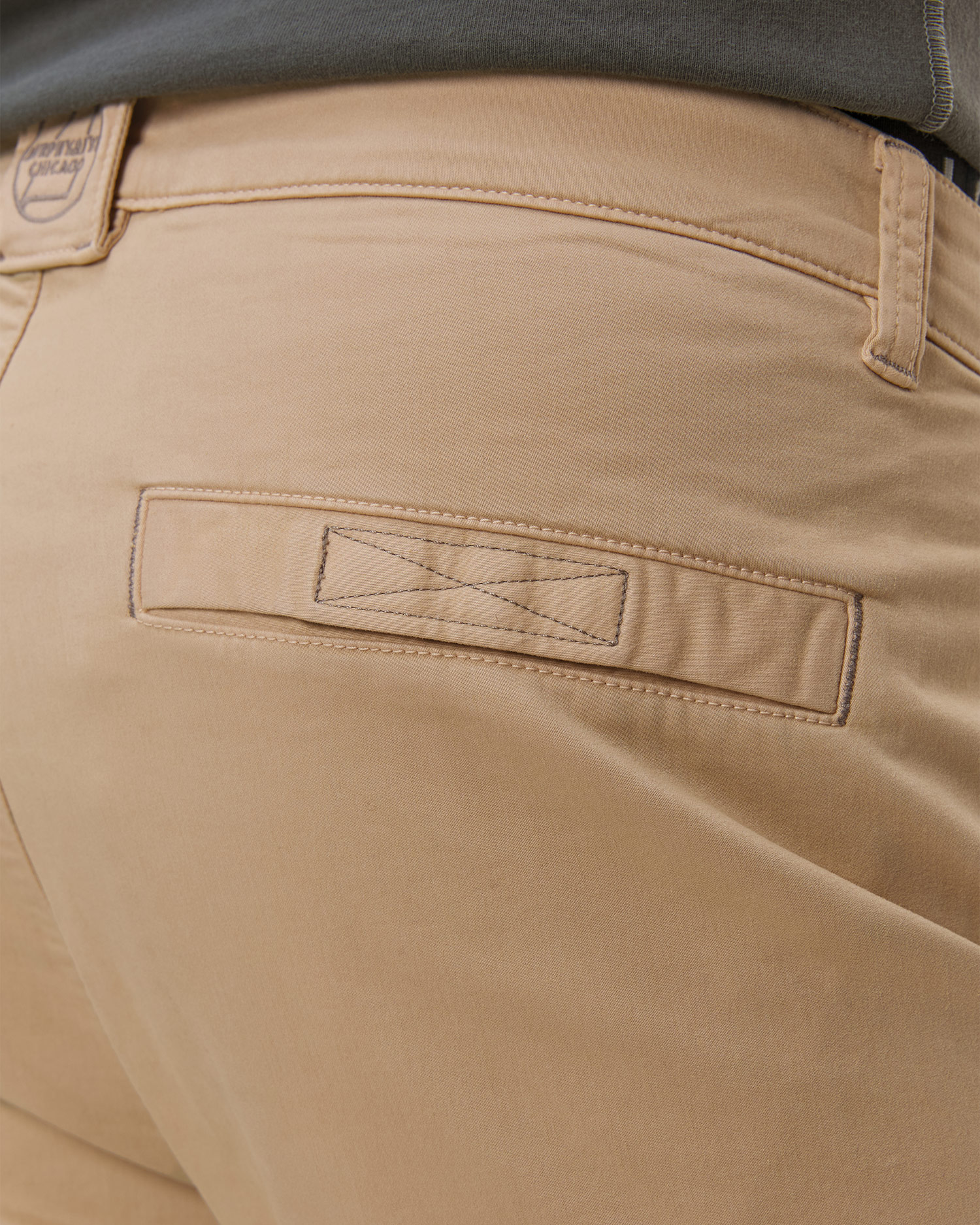 Pantaloni bej pentru bărbați Murphy&Nye Dek