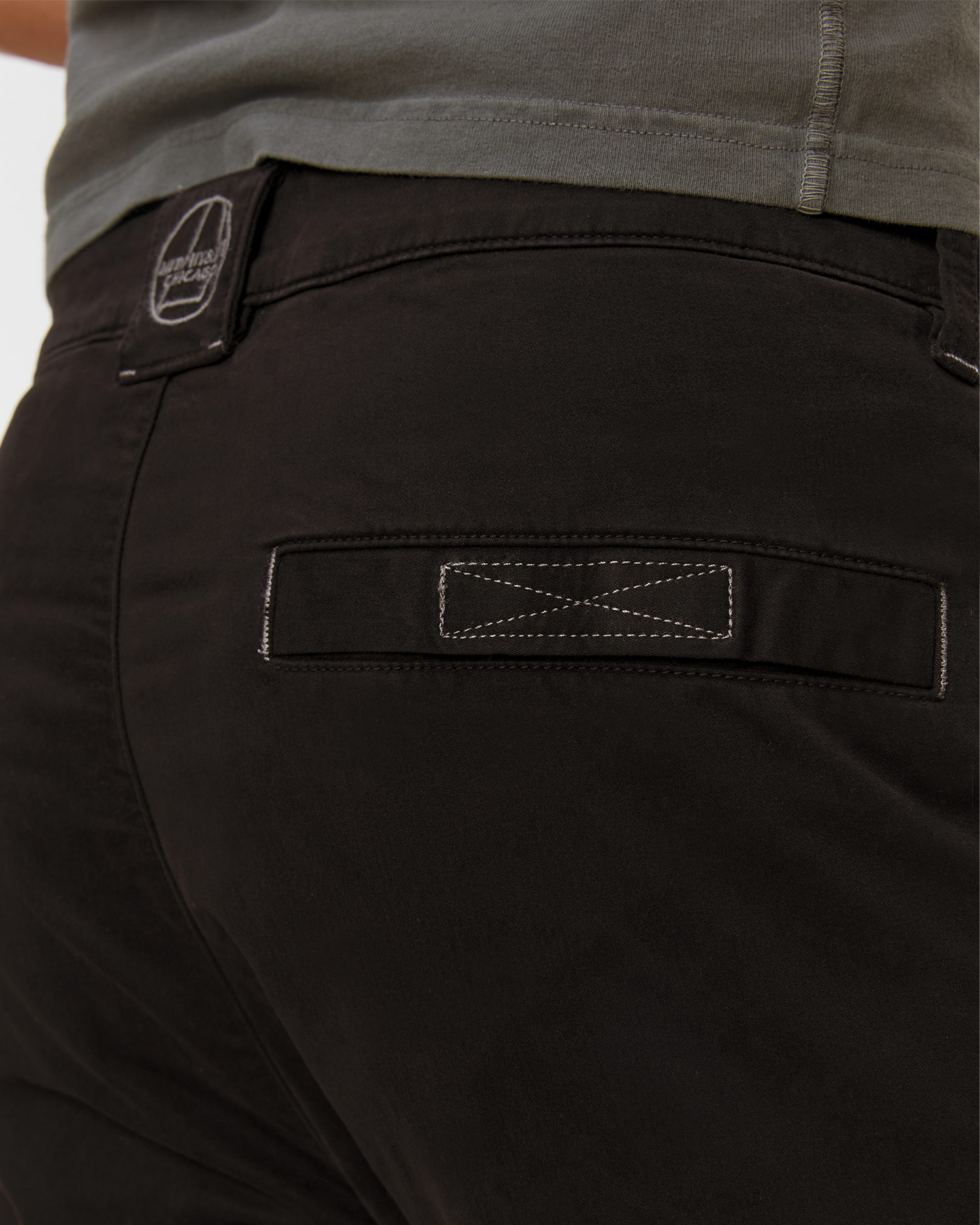 Pantaloni negri pentru bărbați Murphy&Nye Dek