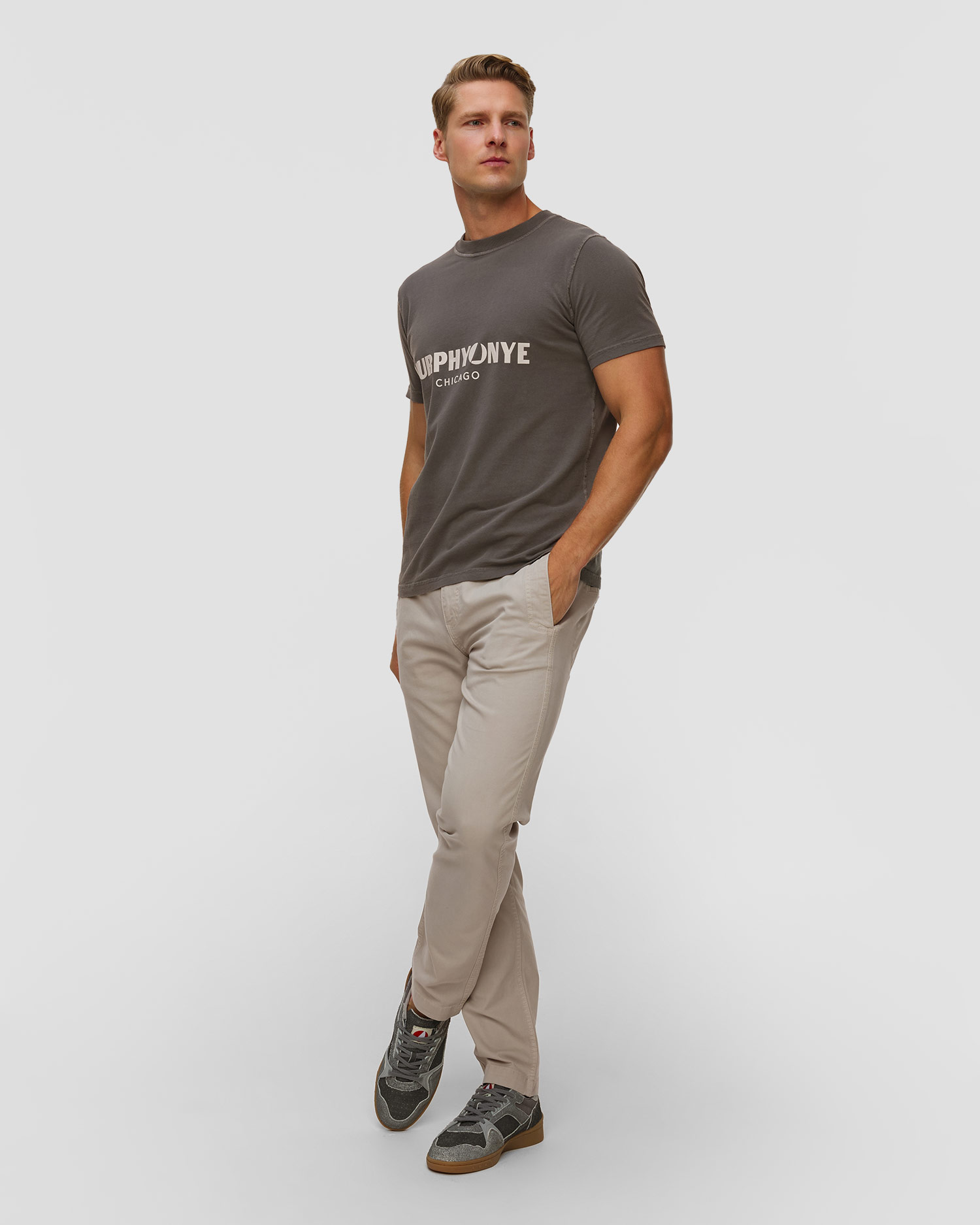 Adidași din piele pentru bărbați Murphy&Nye Challenger M1B 