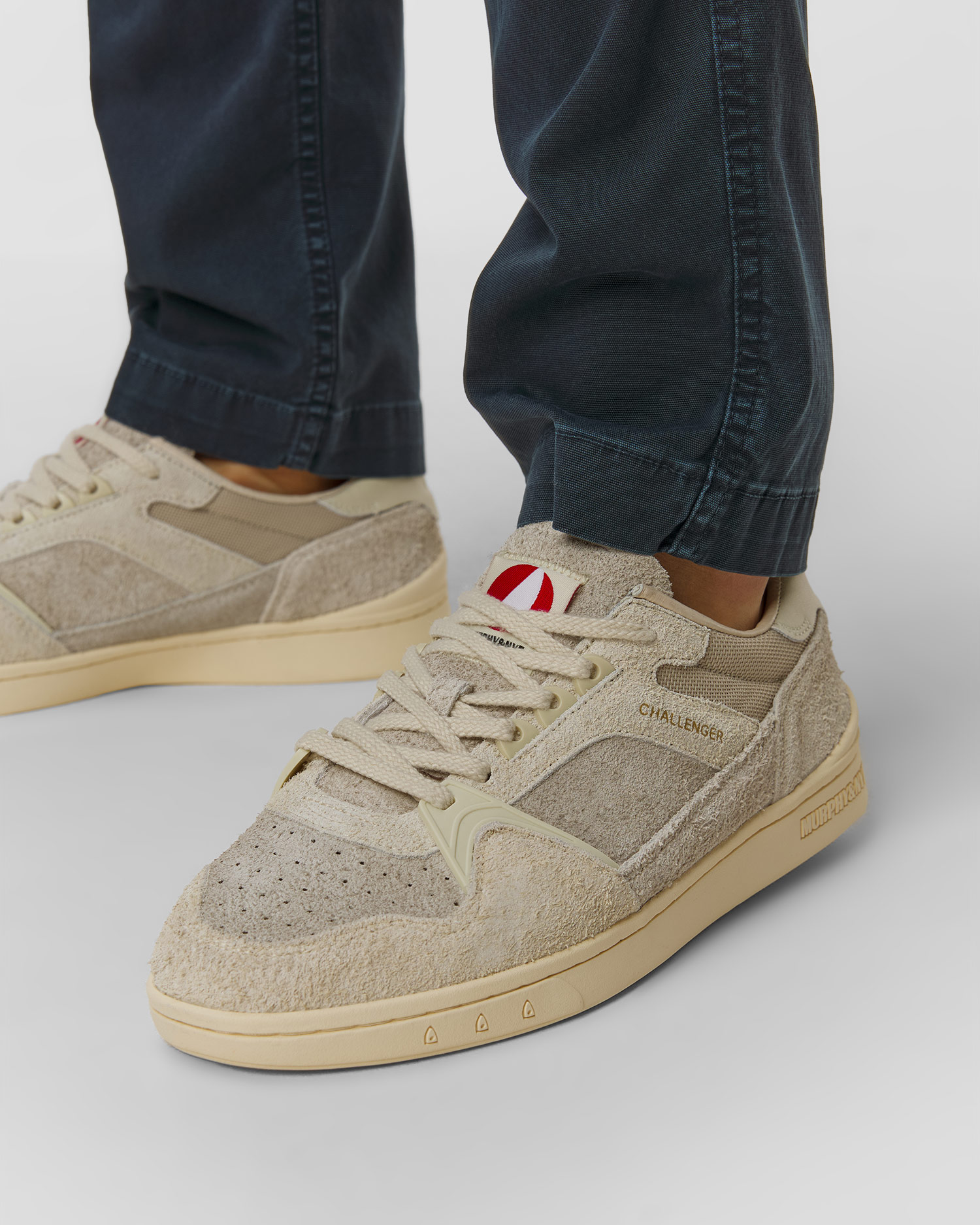 Zamszowe sneakersy męskie Murphy&Nye Challenger W1B