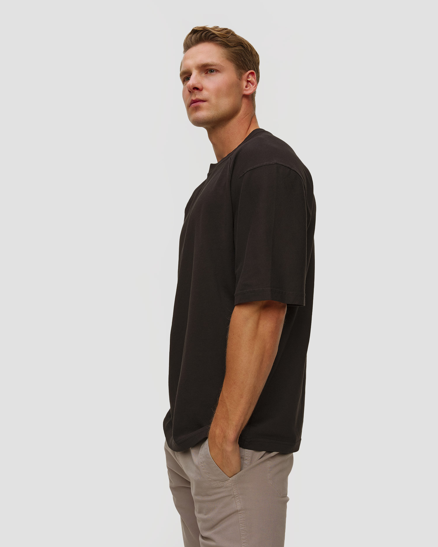 Tricou negru pentru bărbați Murphy&Nye Peak