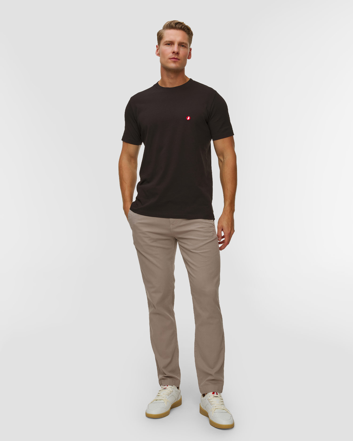 Tricou negru pentru bărbați Murphy&Nye Pivot