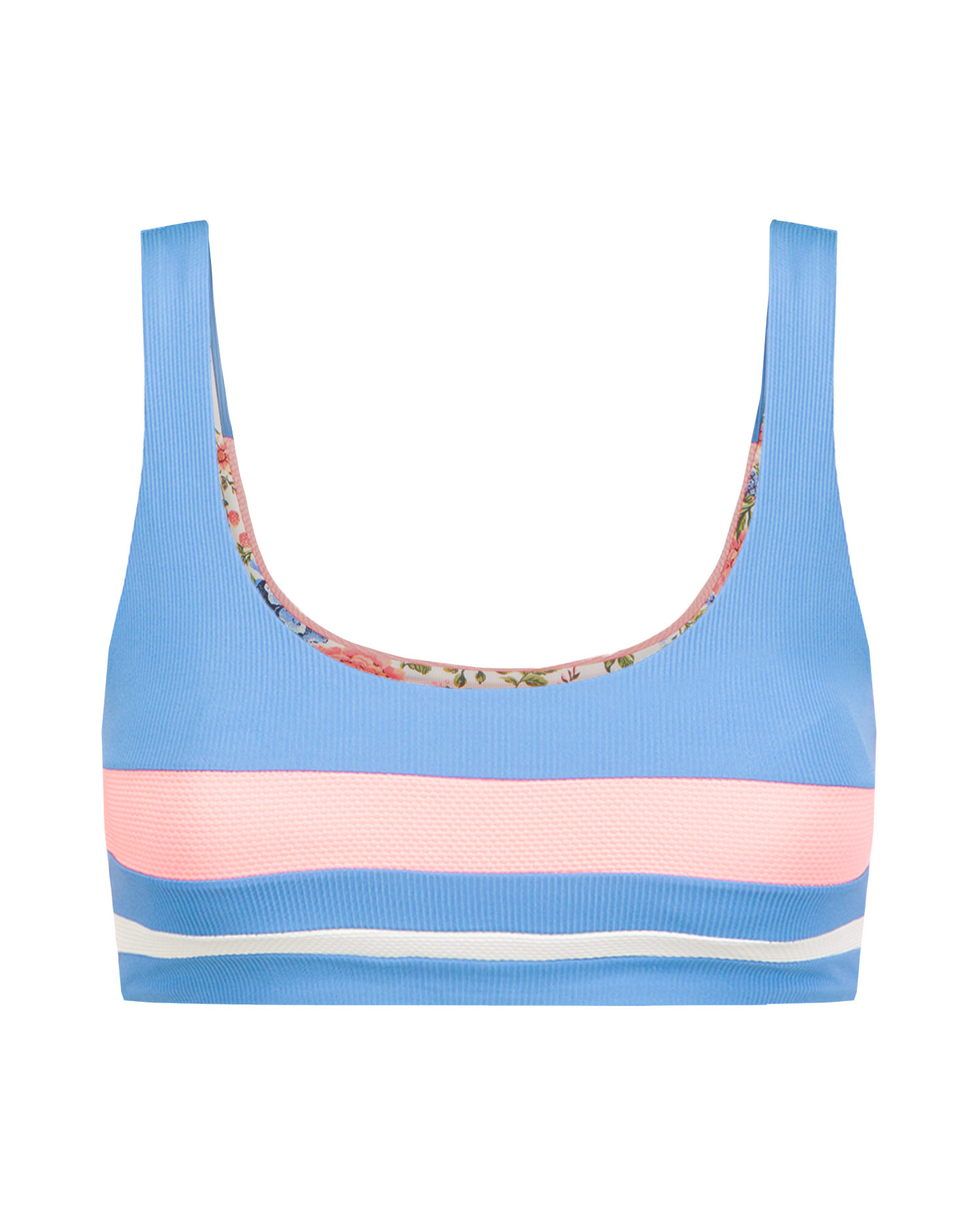 Horní díl oboustranných plavek MAAJI CORALY BLUE IZZY