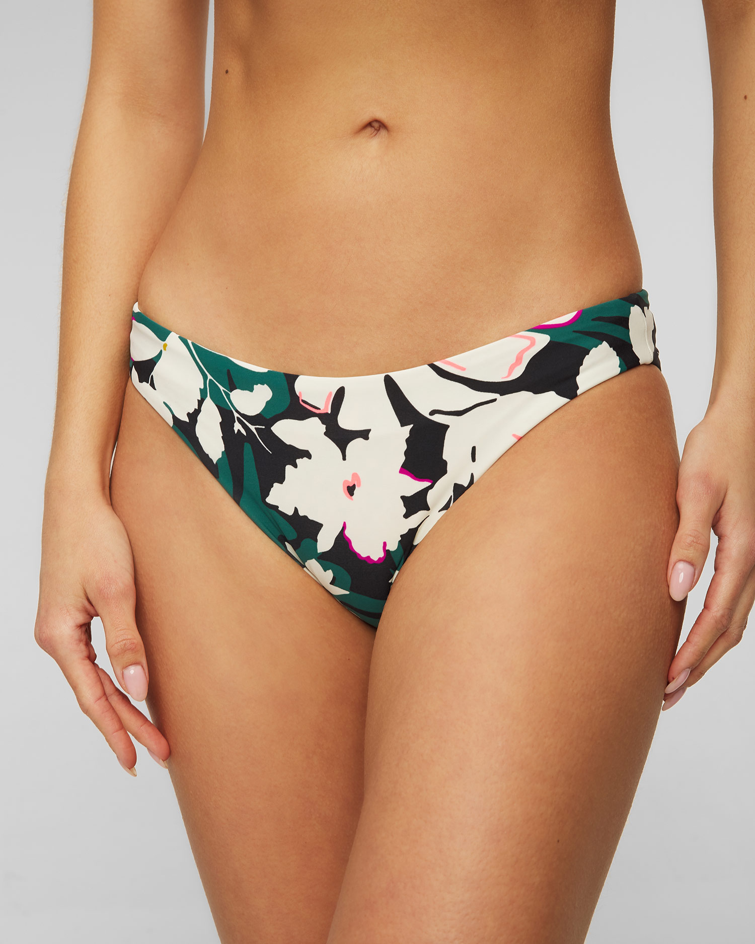 Women’s reversible swimsuit bottom Maaji Tropical Leaves Sublimity