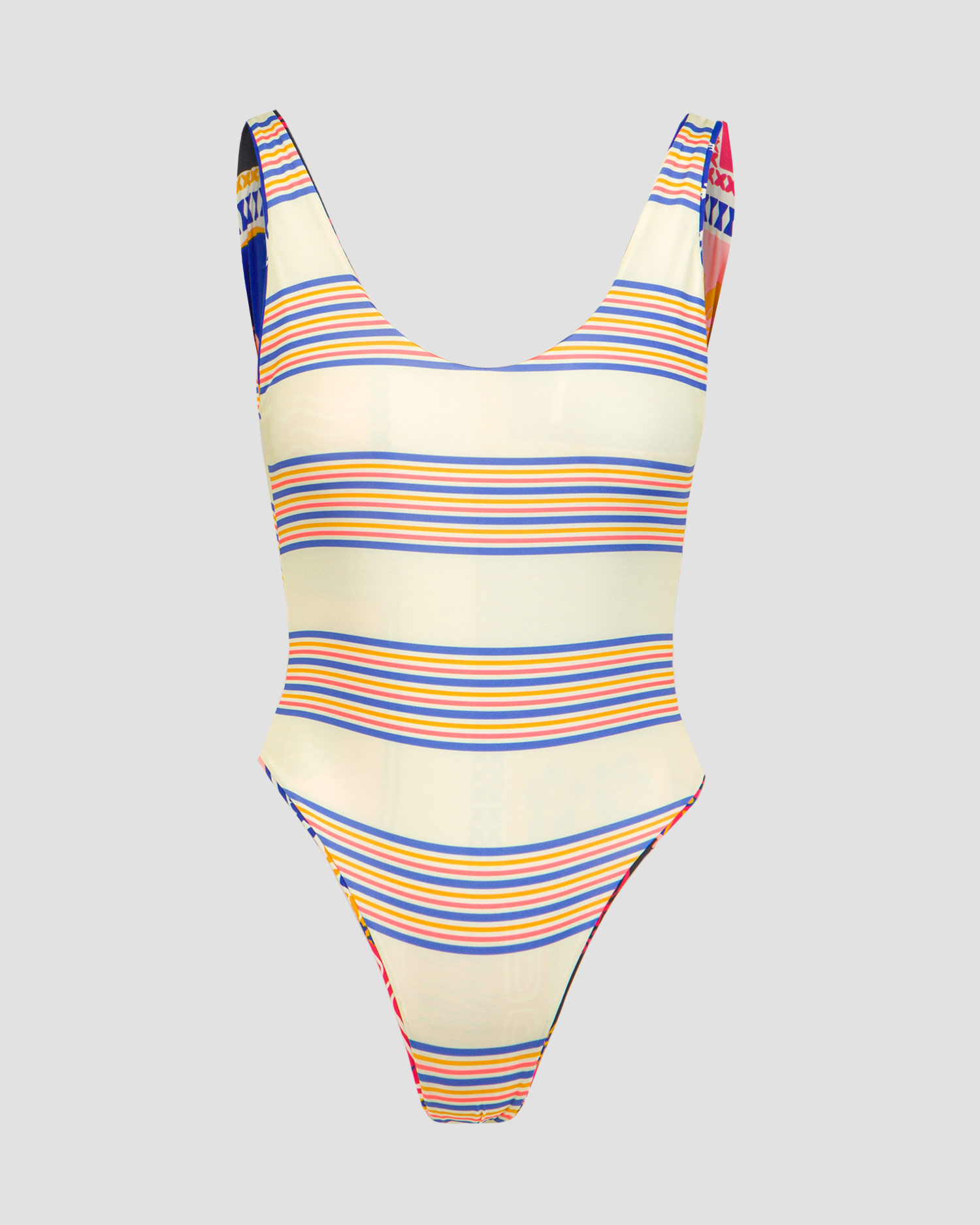 Women’s reversible one-piece swimsuit Maaji Paradise Postals Claire