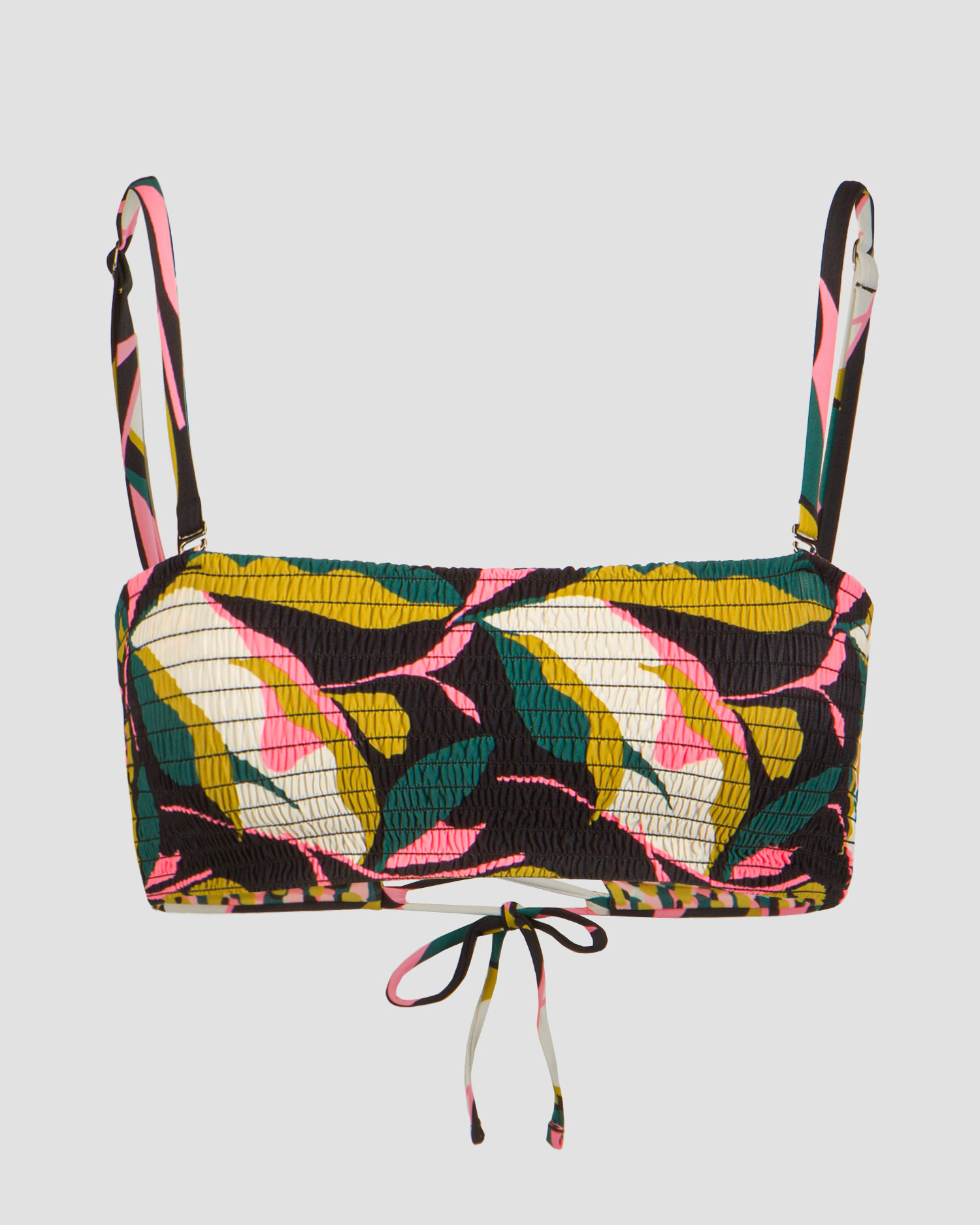 Haut de maillot de bain réversible pour femmes Maaji Lush Leaves Artemis