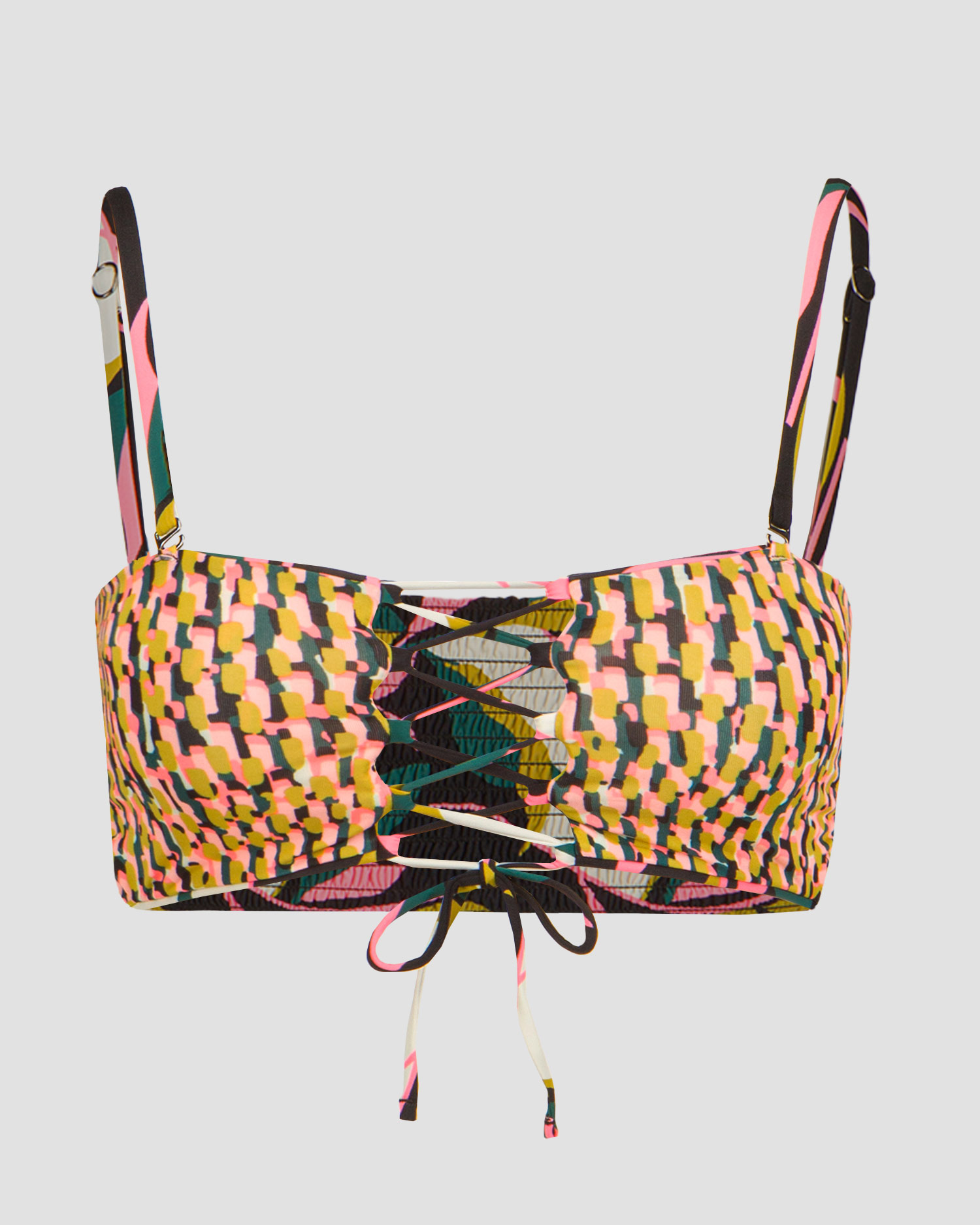 Women's reversible swimsuit top Maaji Lush Leaves Artemis
