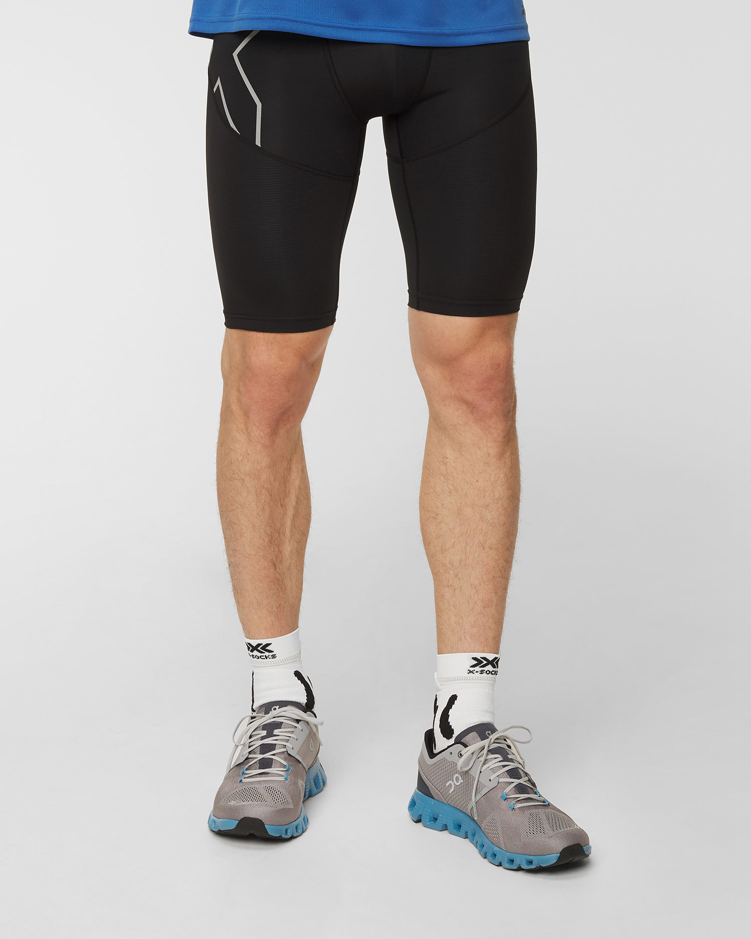 2xU AERO VENT COMPRESSION Shorts