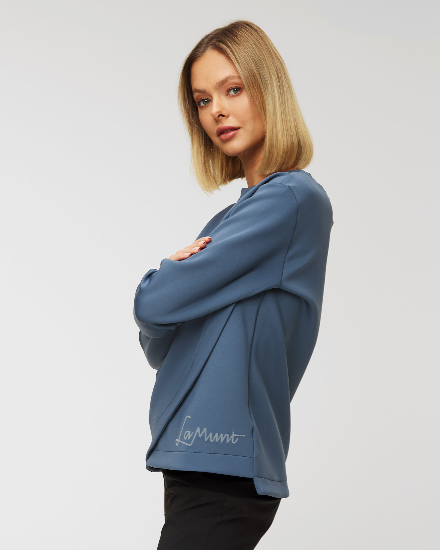 LaMunt CLELIA LOGO THERMAL SWEATSHIRT