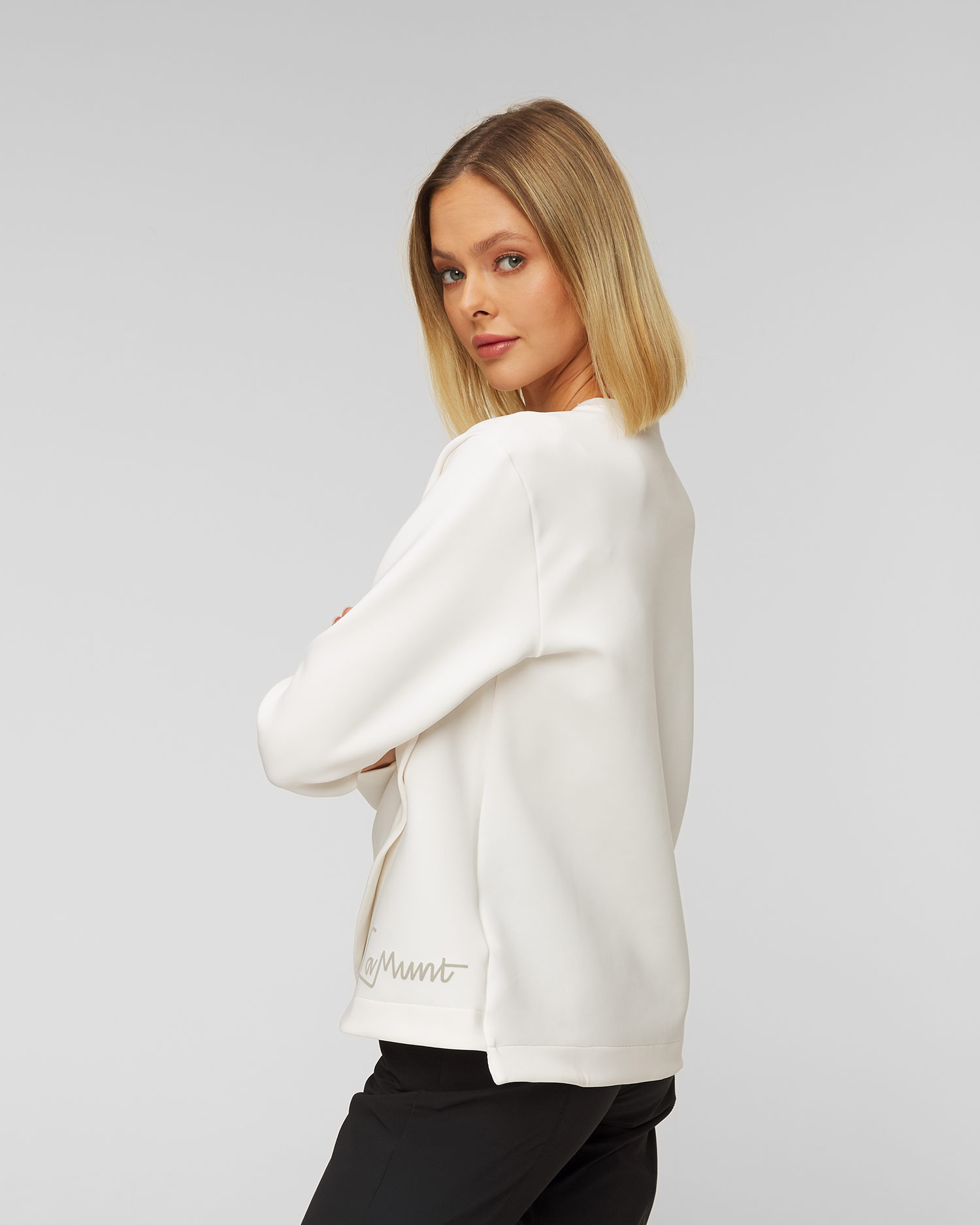 LaMunt CLELIA LOGO THERMAL SWEATSHIRT