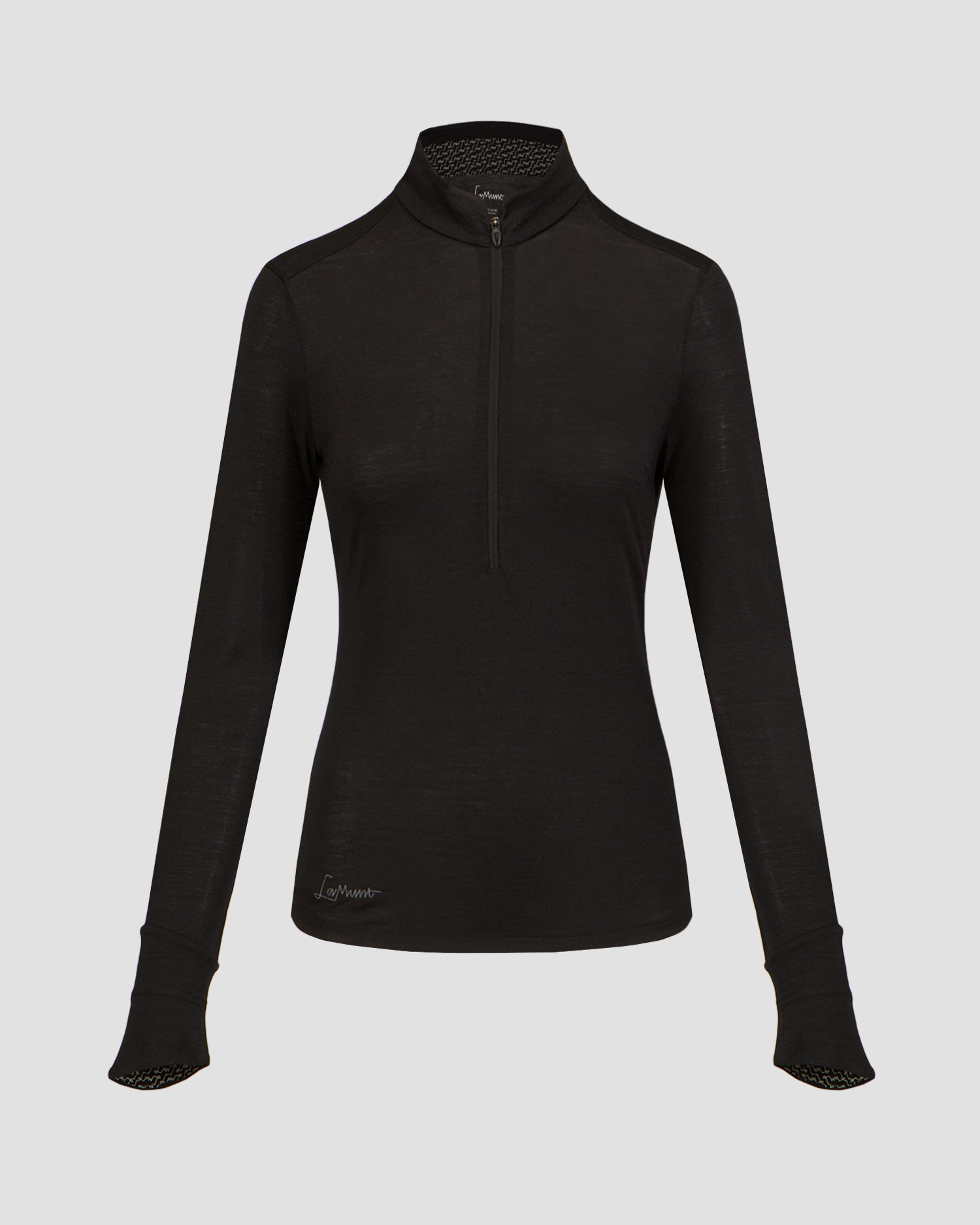 LaMunt ALEXANDRA ZIP TEE long-sleeve t-shirt