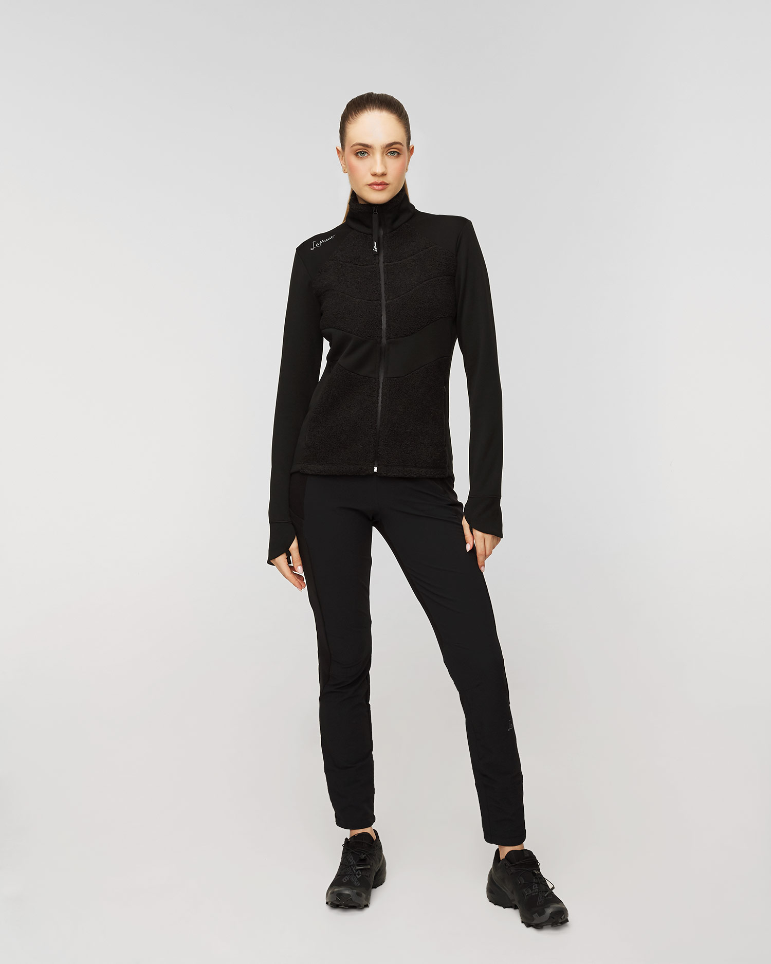 LaMunt Sophia Cozy Full Zip Thermal sweatshirt