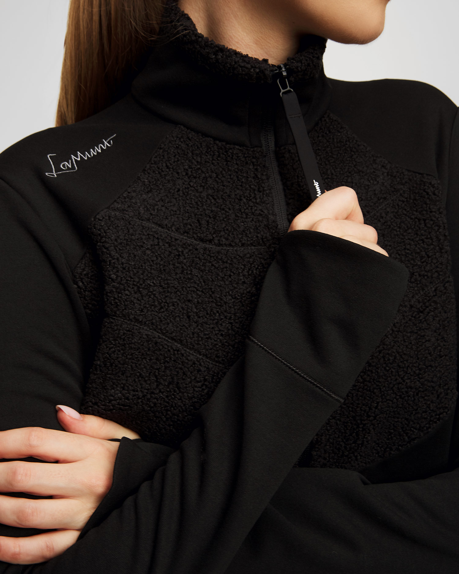 LaMunt Sophia Cozy Full Zip Thermal sweatshirt