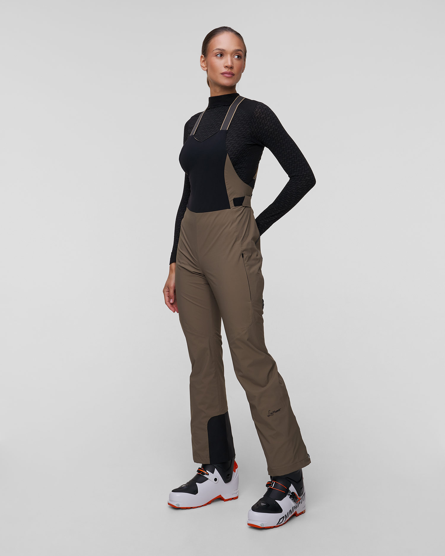 Pantaloni de schi cu bretele LaMunt Tiziana 2L