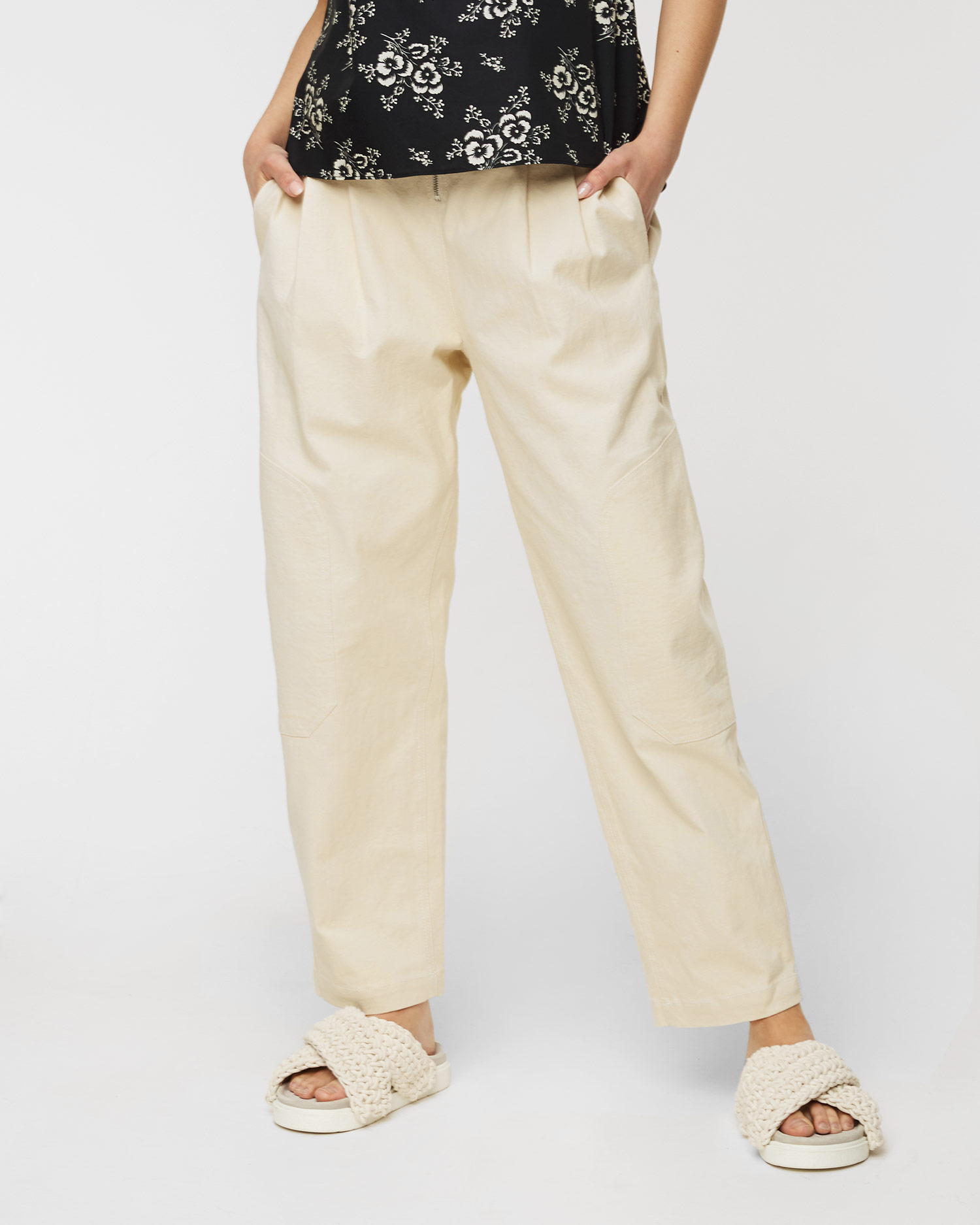 Pantalon SEA NY SURI, Couleur: Beżowy