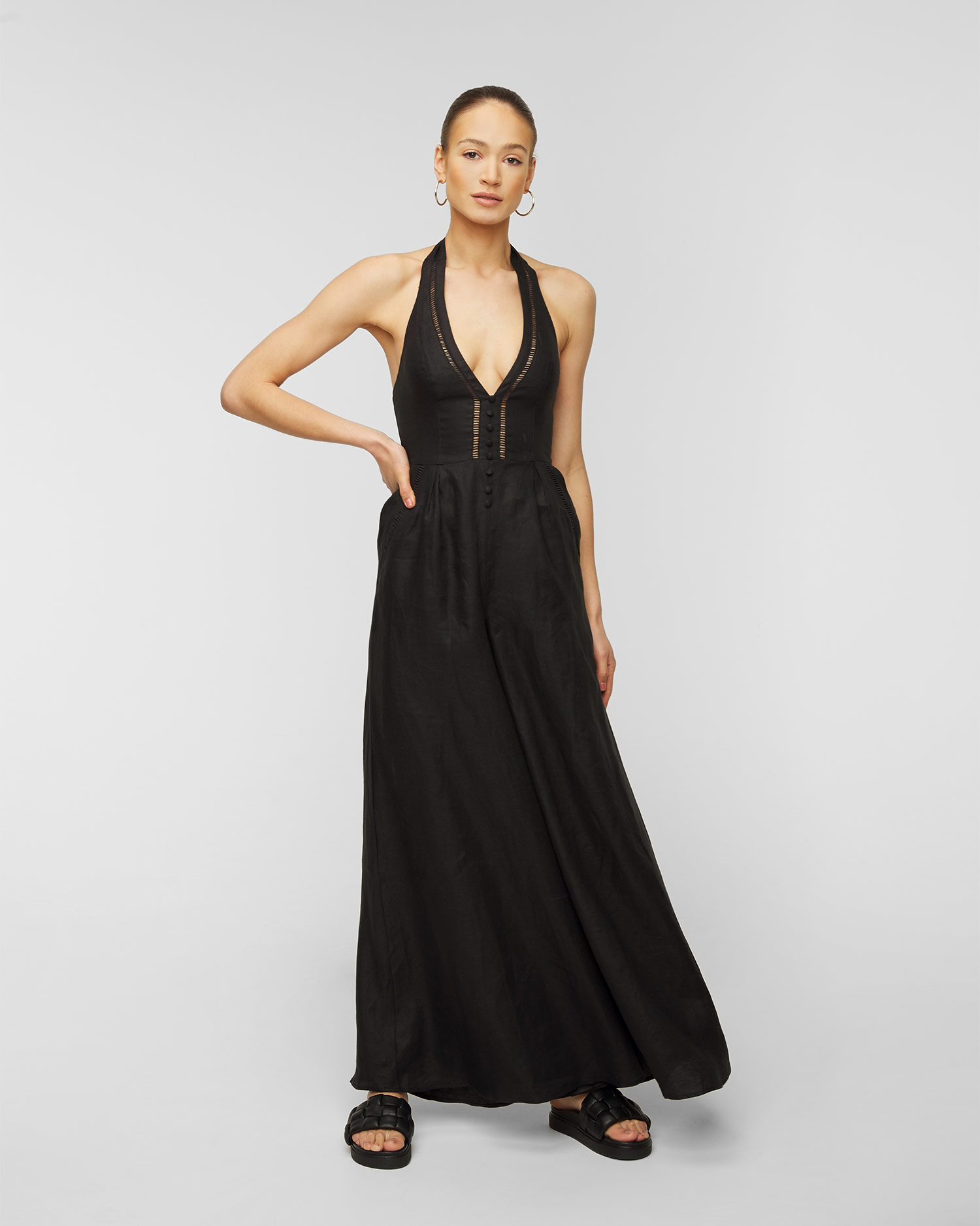 Joslin Charlotte Leinenoverall