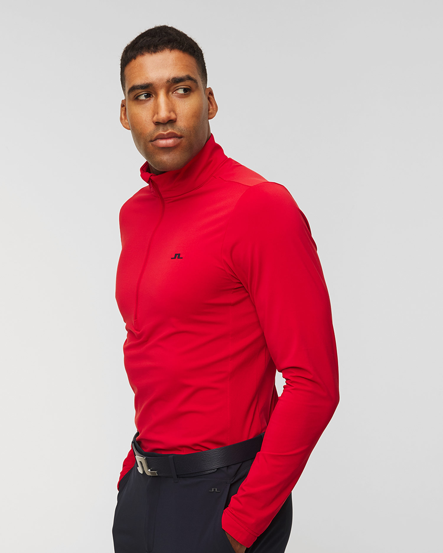 Bluza J.LINDEBERG LUKE HALF ZIP MID LAYER