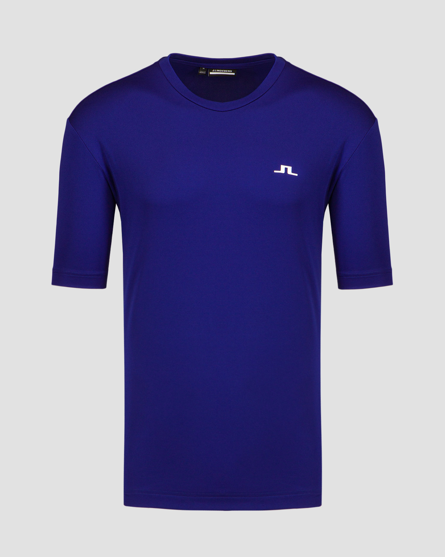 T-shirt bleu pour hommes J.Lindeberg Ade 