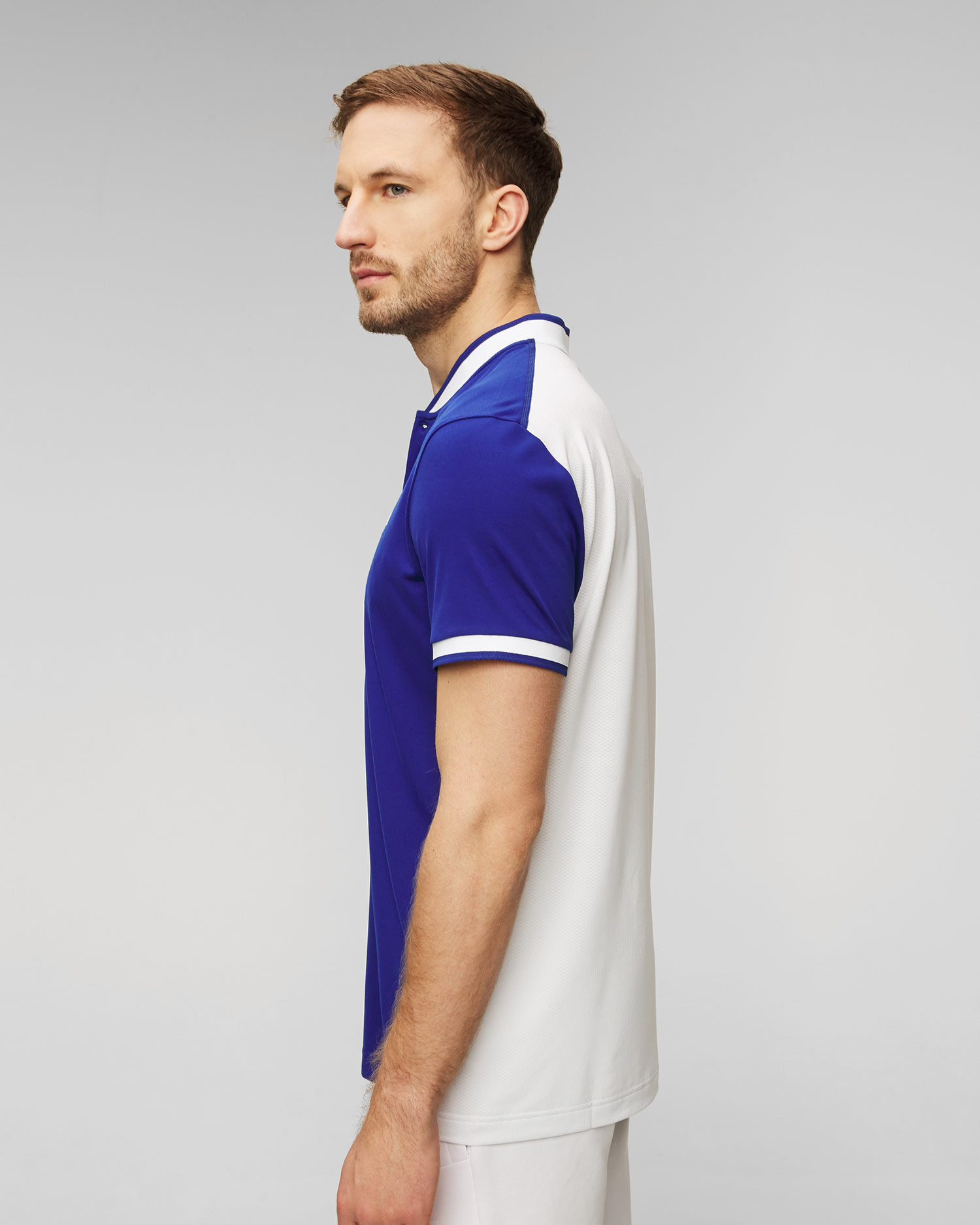 Niebieskie polo męskie J.Lindeberg Jensen