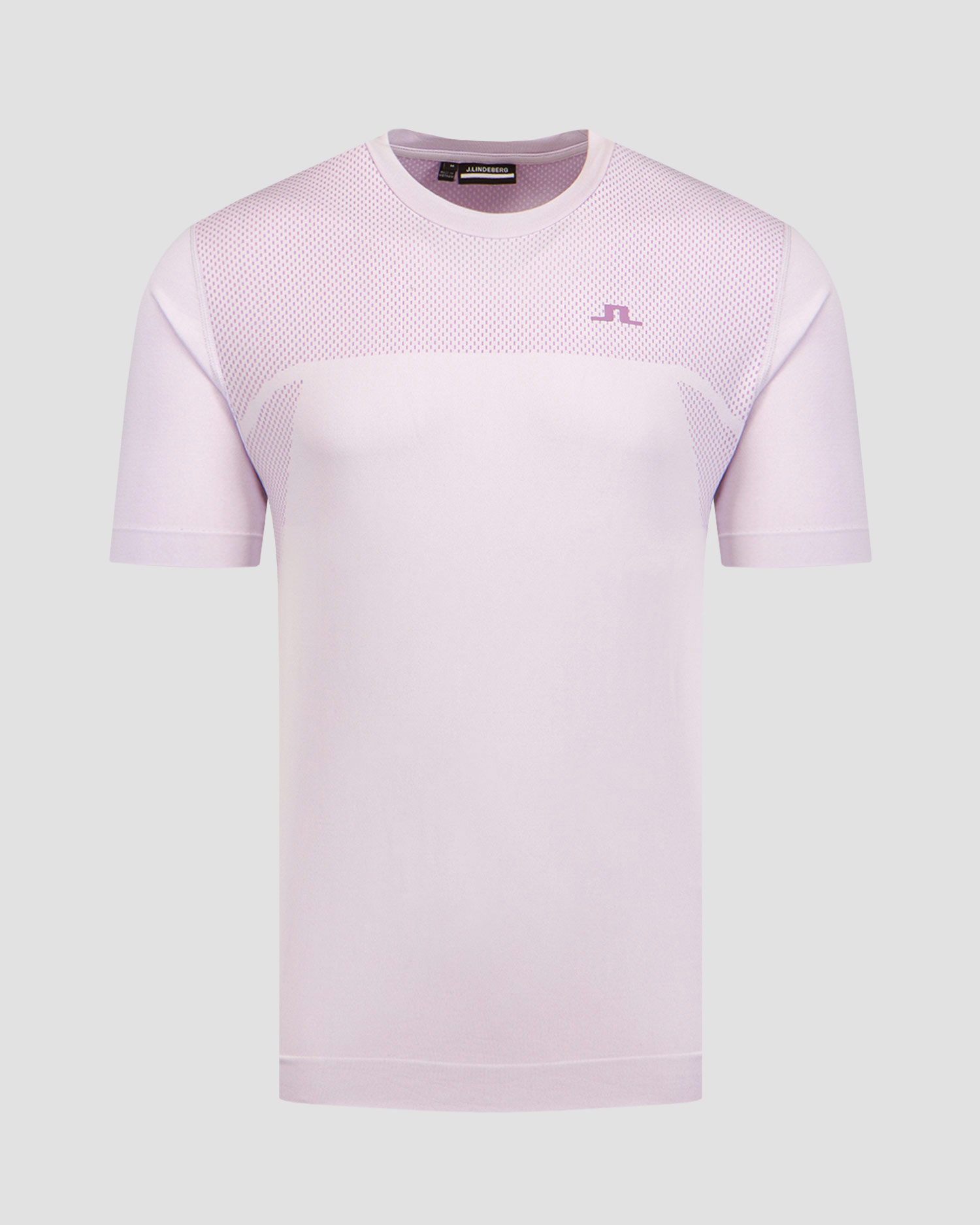 Różowy T-shirt męski J.Lindeberg Kai Seamless Top