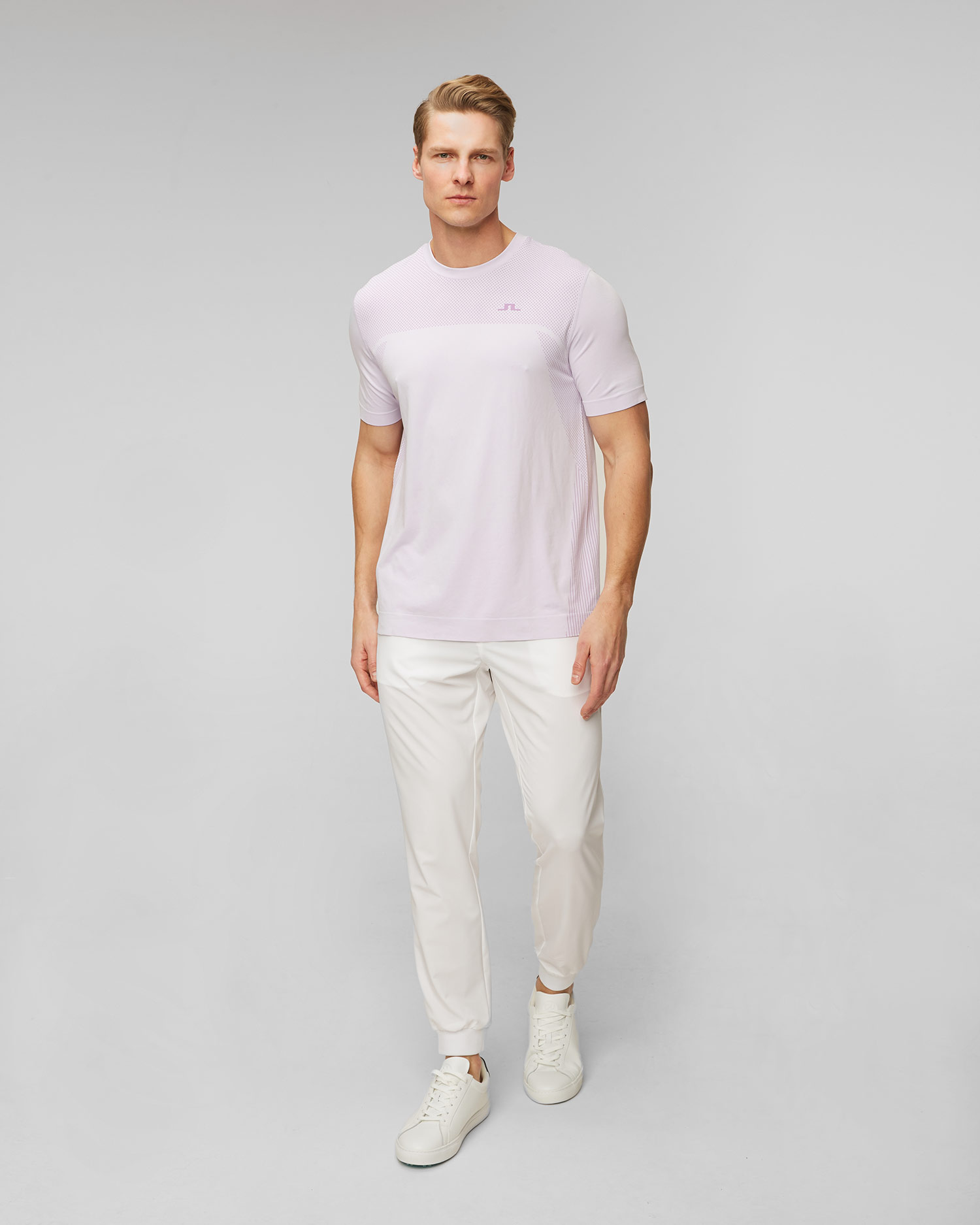 T-shirt rose pour hommes J.Lindeberg Kai Seamless Top