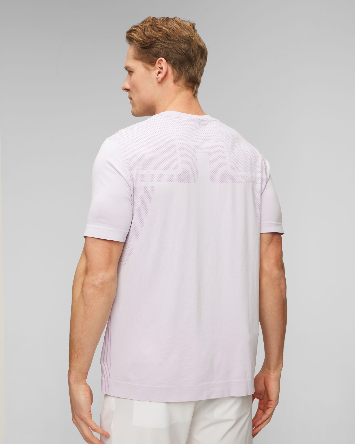 T-shirt rose pour hommes J.Lindeberg Kai Seamless Top