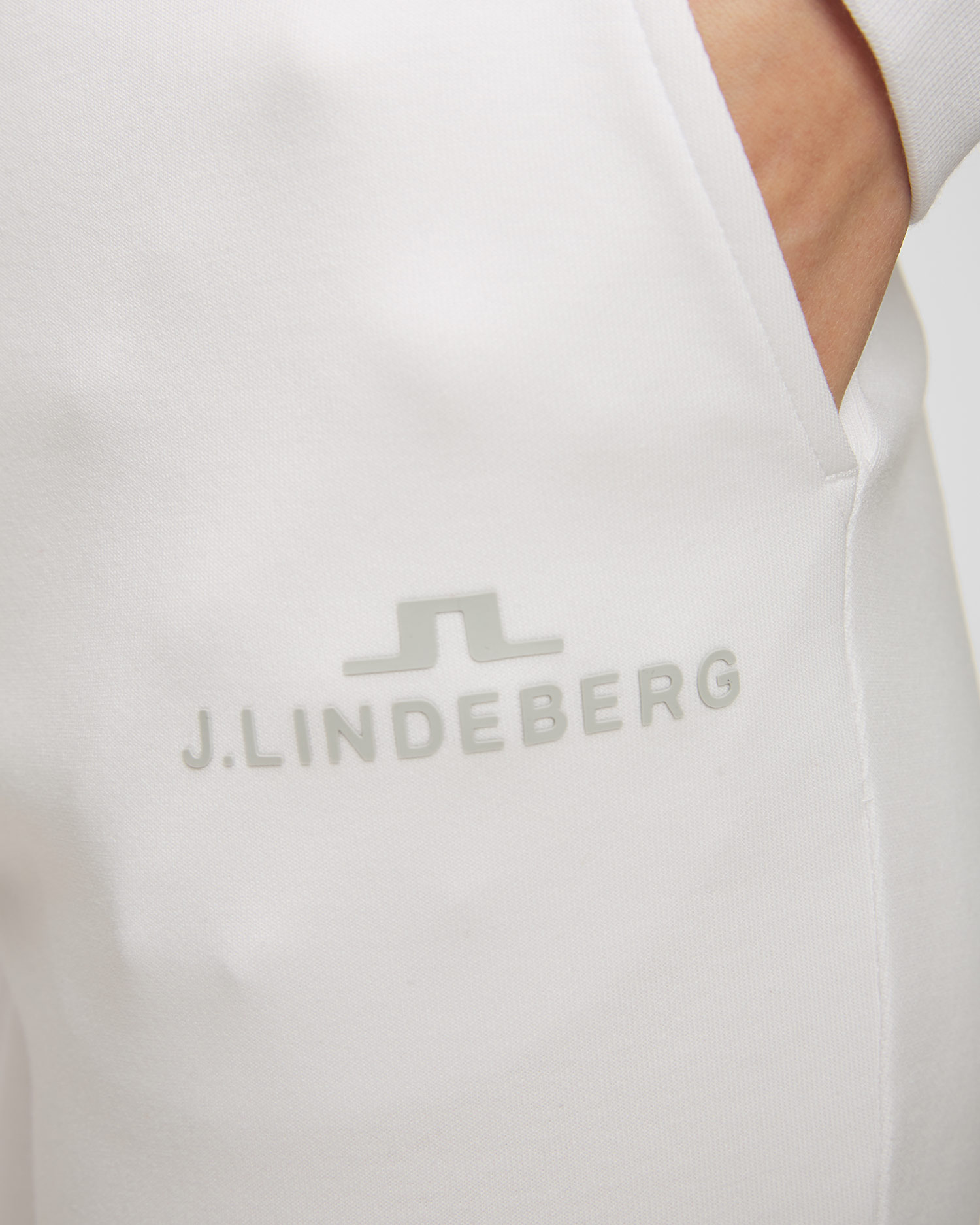 Women's white sweatpants J.Lindeberg W Alpha Pant