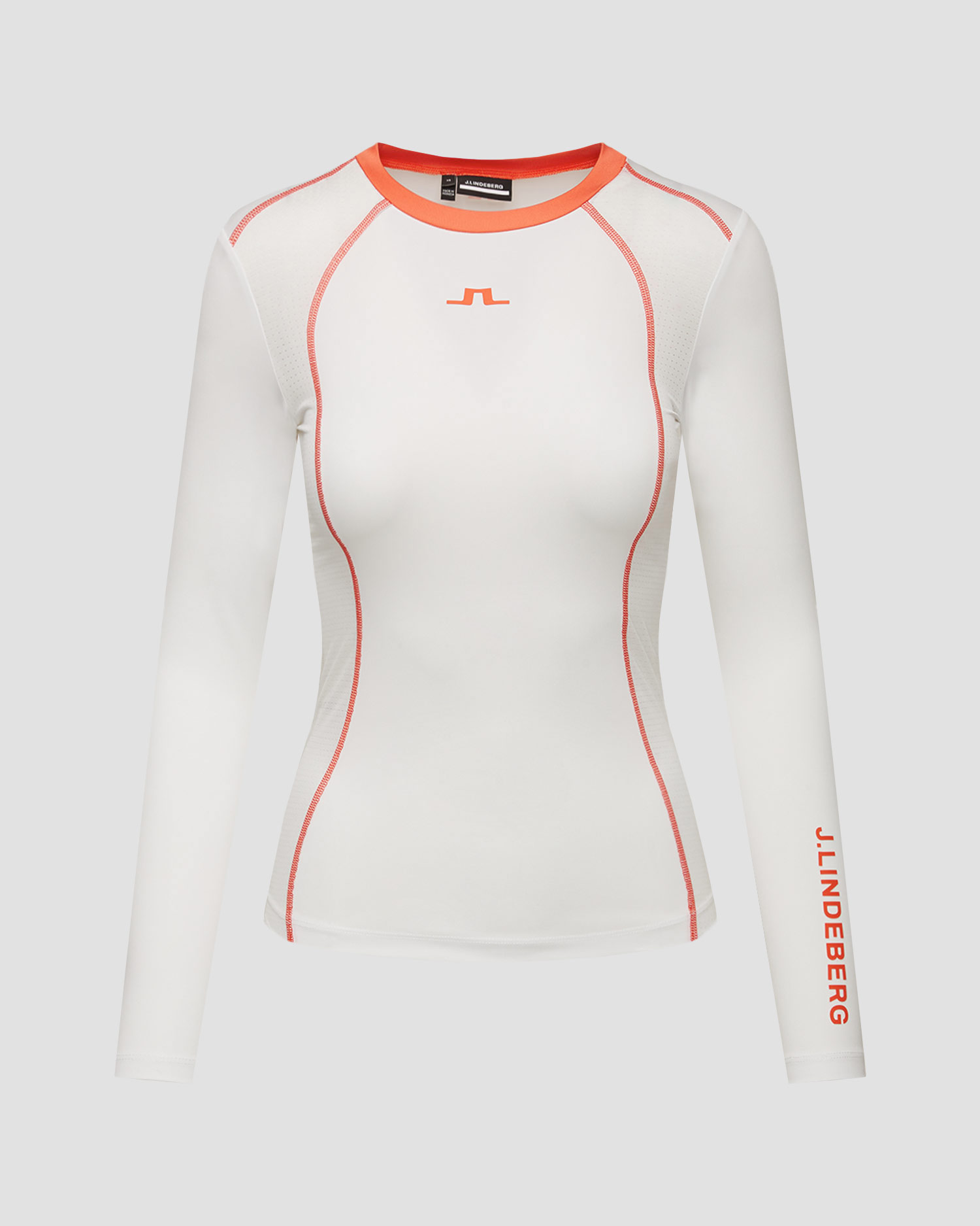 Top de sport blanc pour femmes J.Lindeberg Amelia