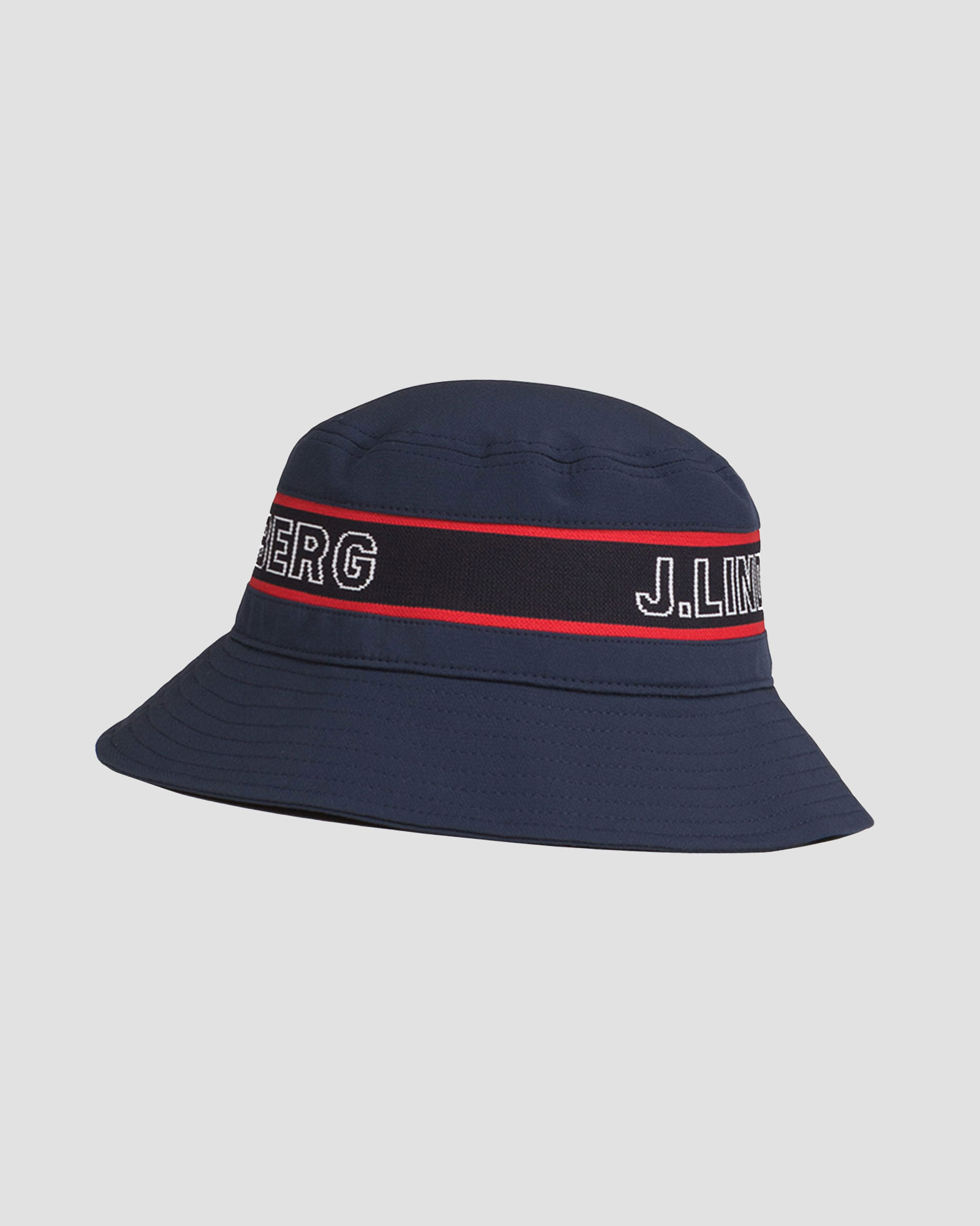 Kapelusz kubełkowy J.LINDEBERG DENVER STRIPE BUCKET HAT