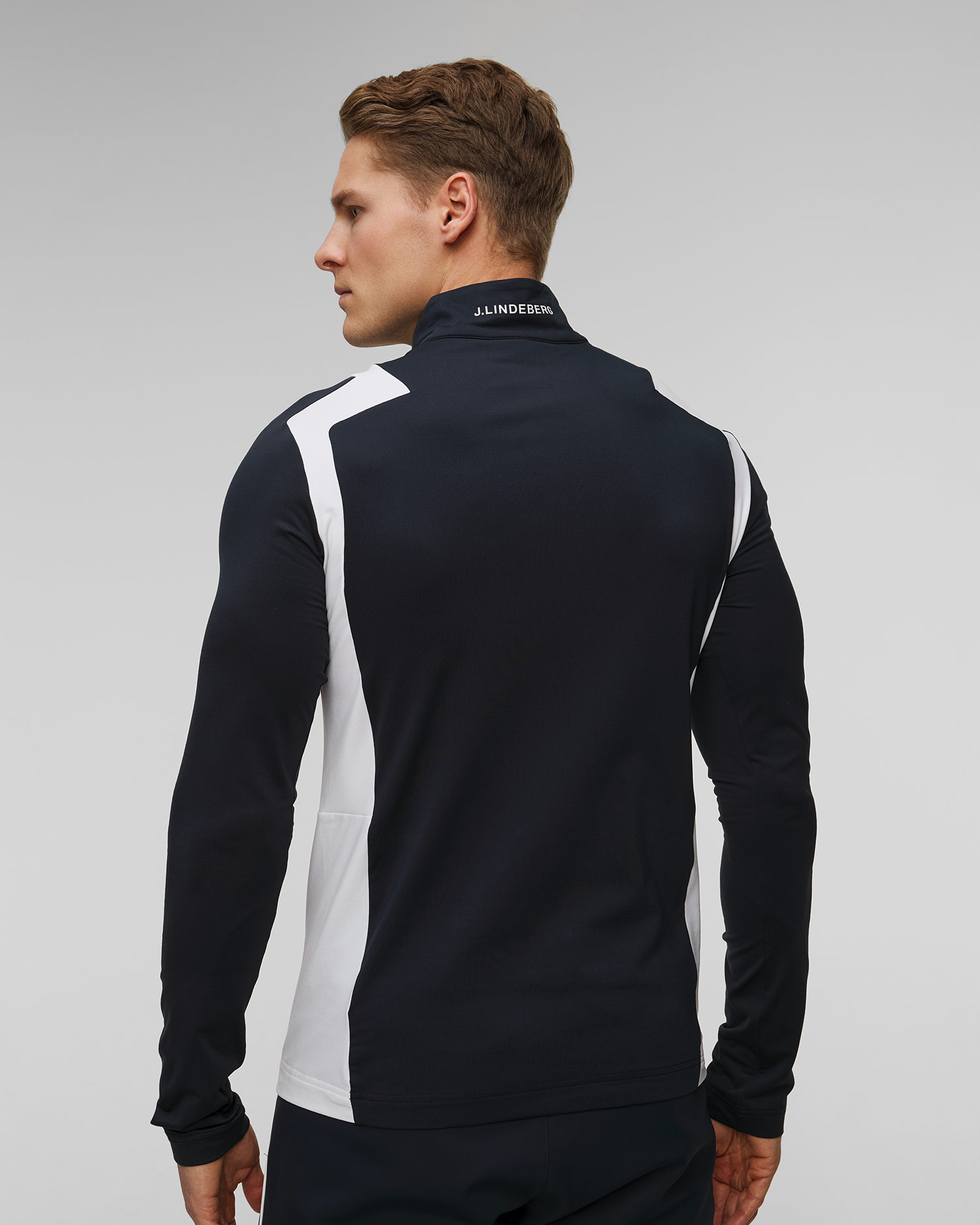 Granatowa bluza męska J.Lindeberg Lukas