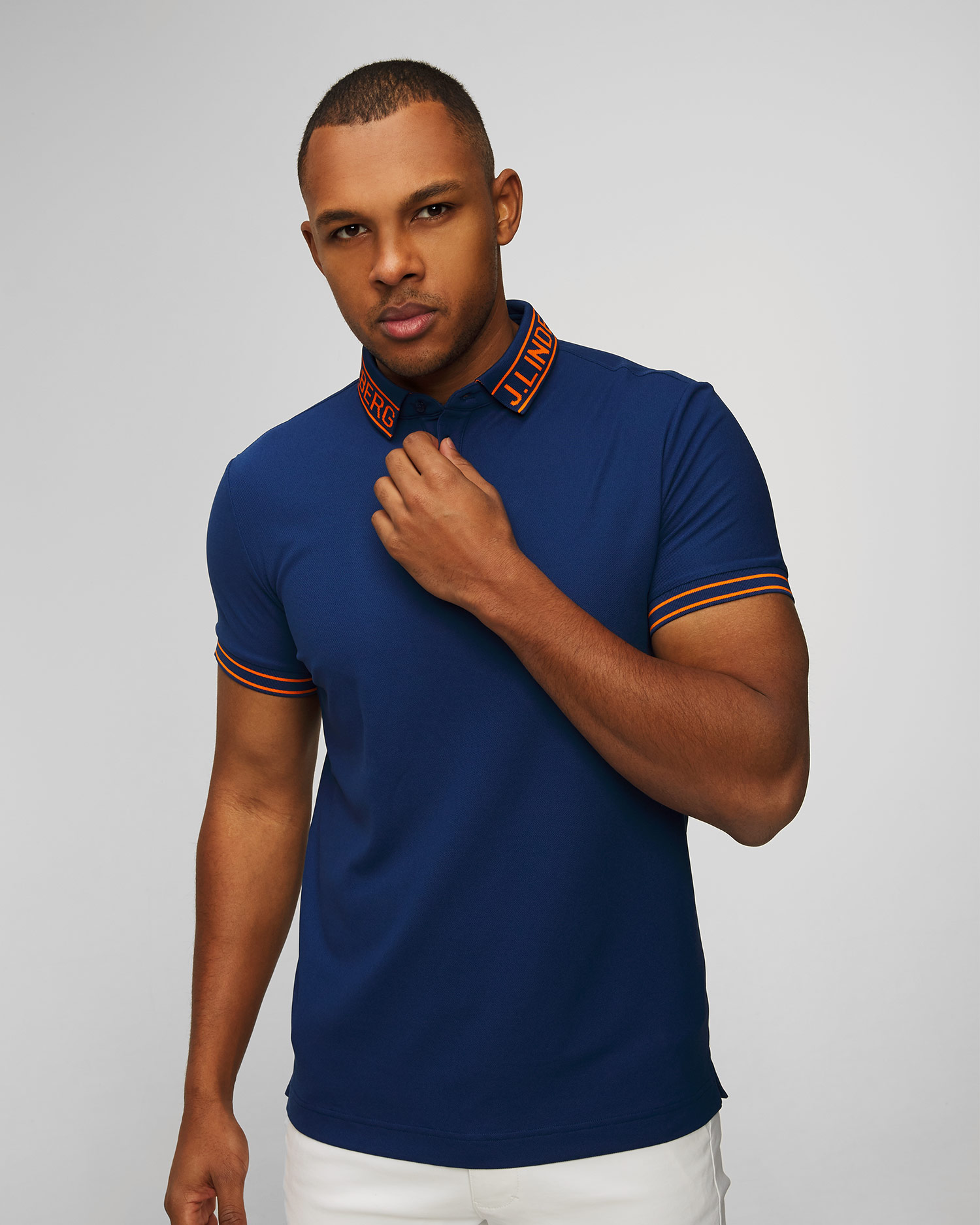 J.Lindeberg Austin Herren-Poloshirt