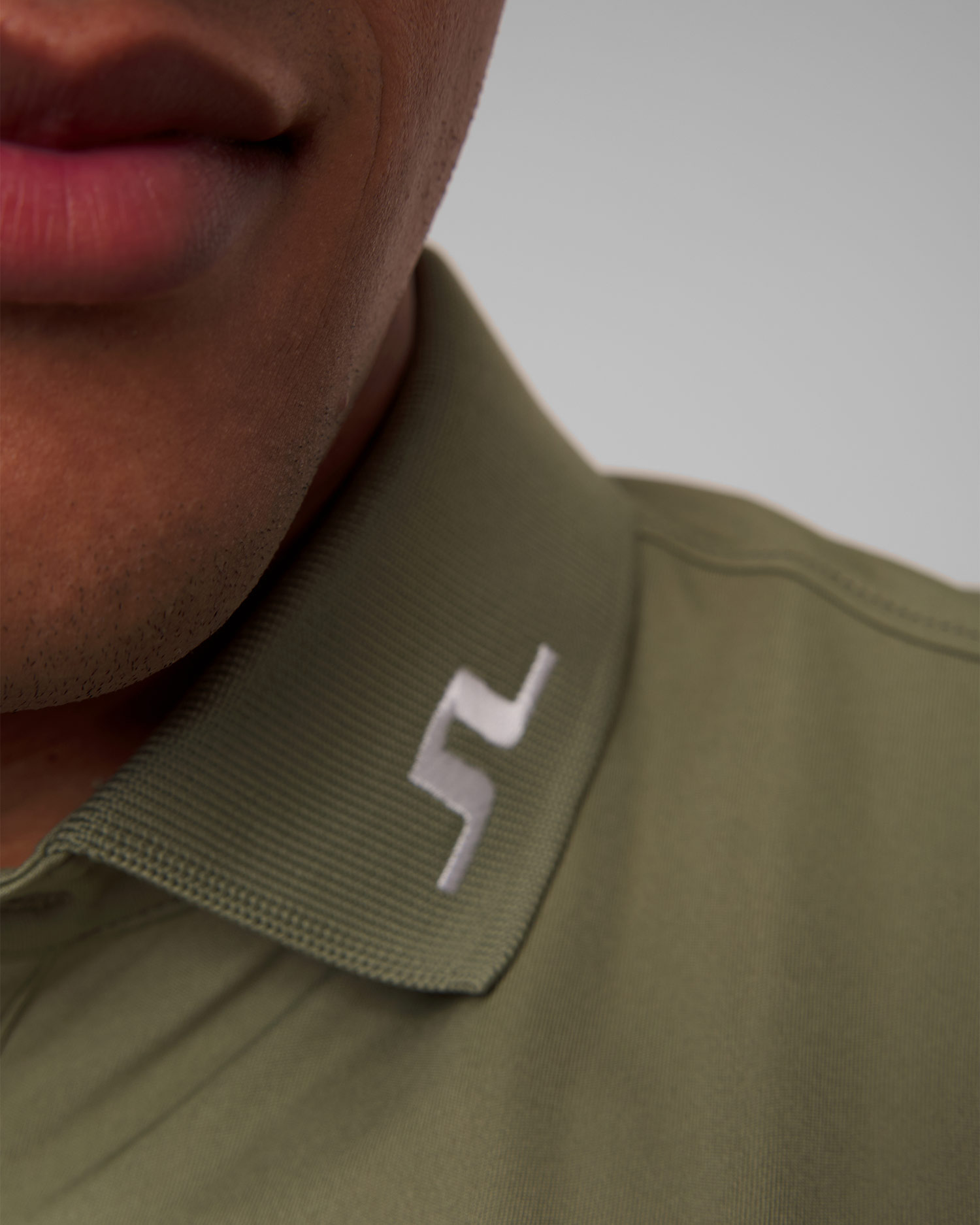 Zielone polo męskie J.Lindeberg KV Print