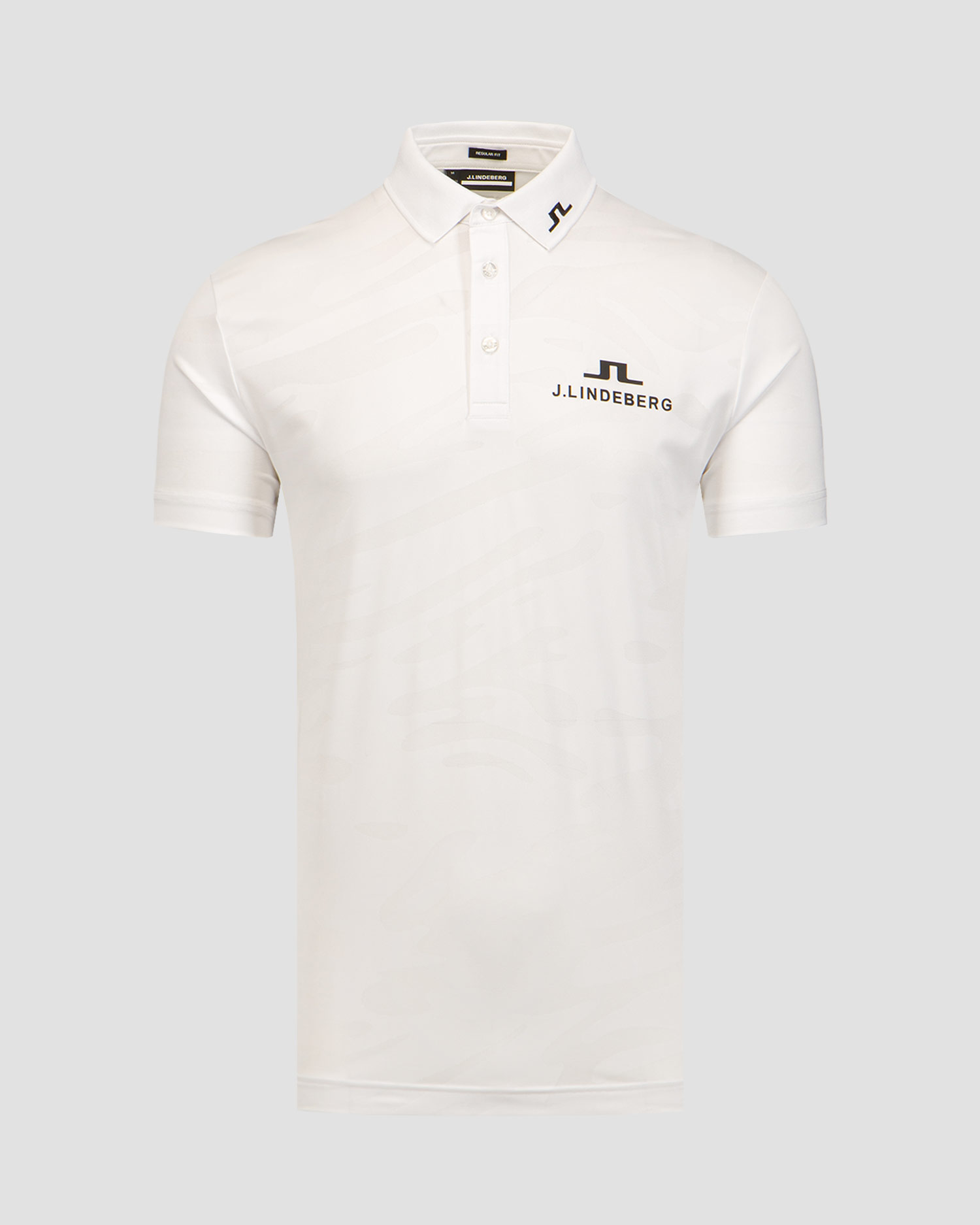 Bílá pánská polokošile J.Lindeberg Mat Tour Golf Polo