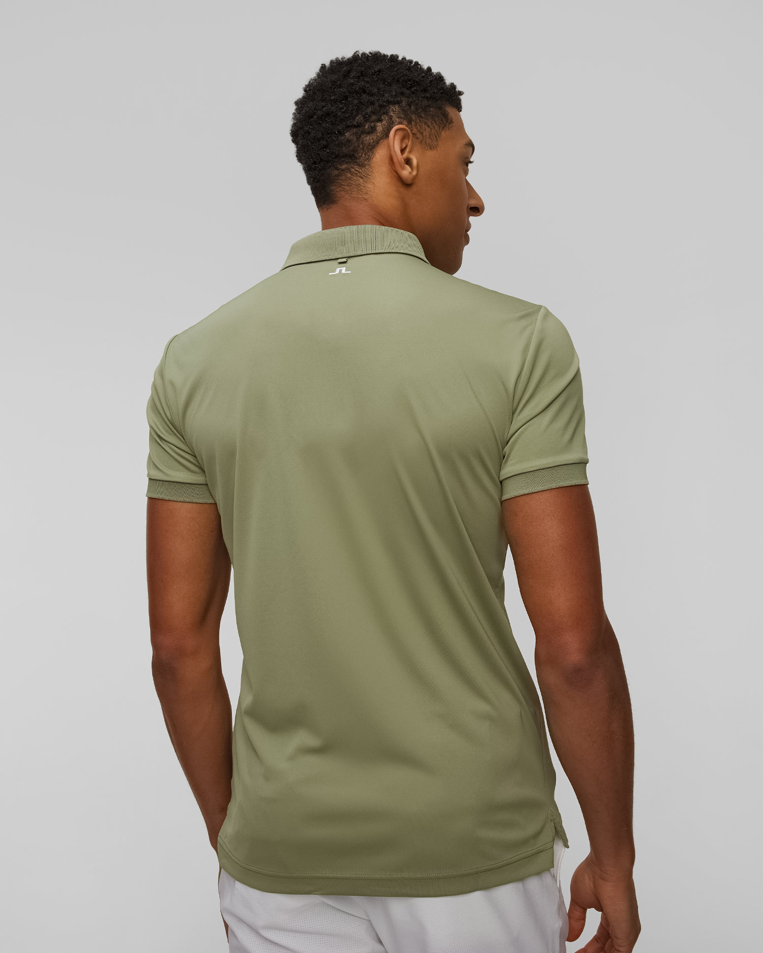 Men's technical polo J.Lindeberg Tour Tech Slim Fit Polo green