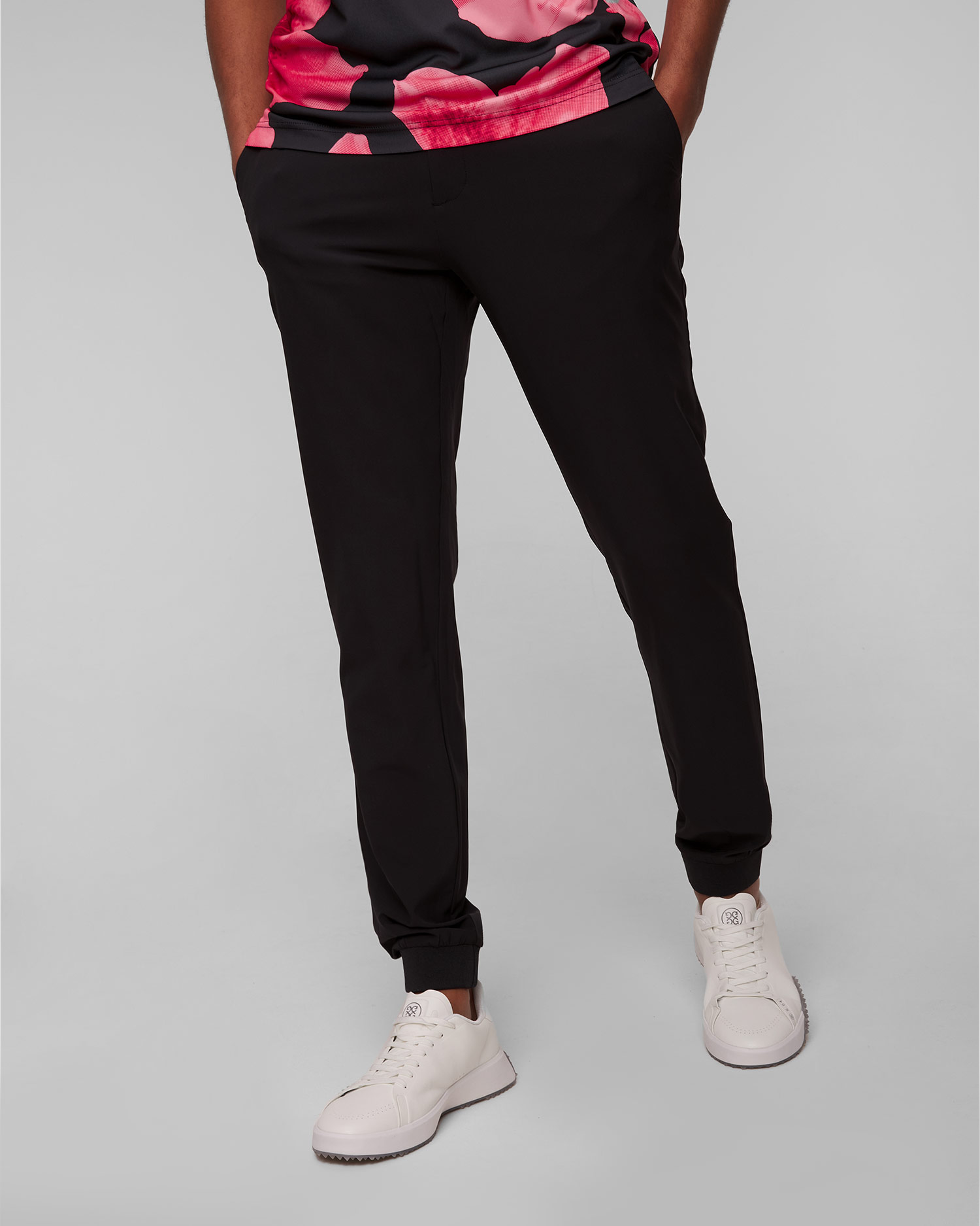Černé pánské kalhoty J.Lindeberg Cuff Jogger Pant