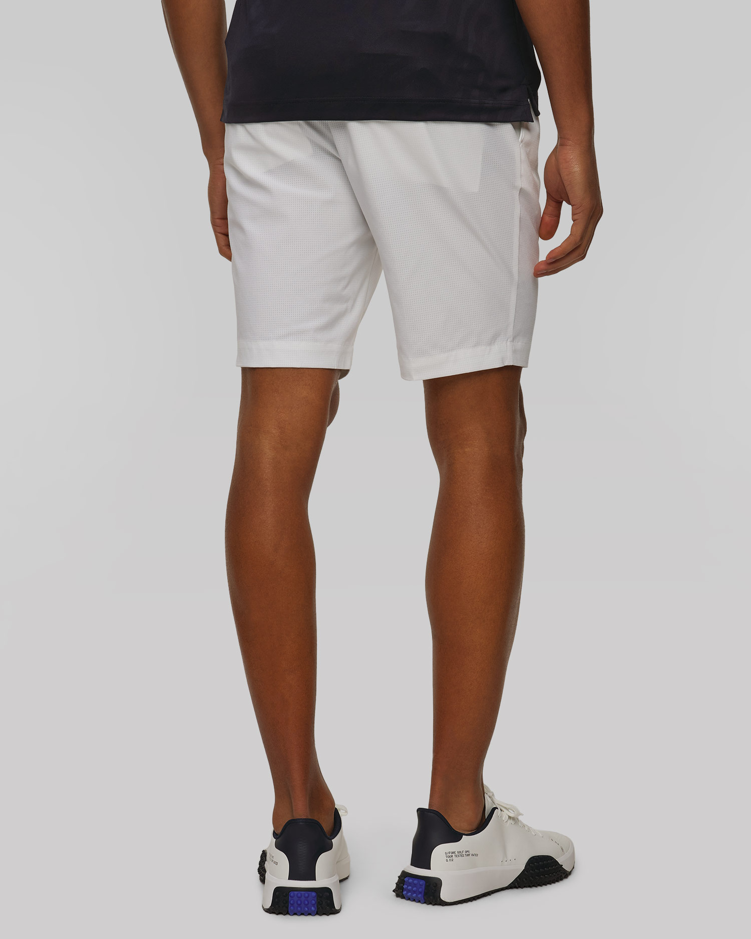J.Lindeberg Vent Shorts Herren-Golfshorts in Weiß