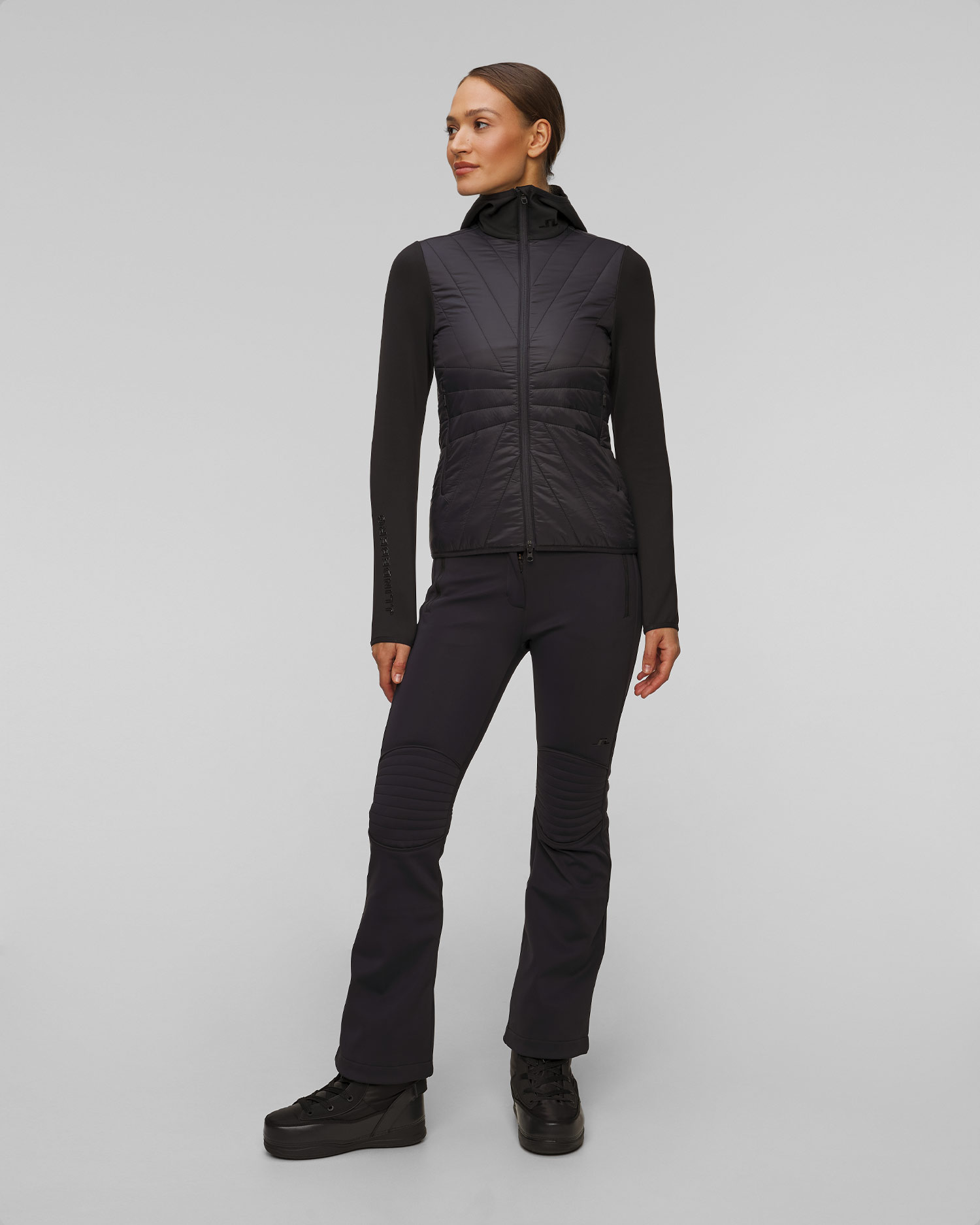 Women's jacket J.Lindeberg Holma Quilt Hybrid Hood