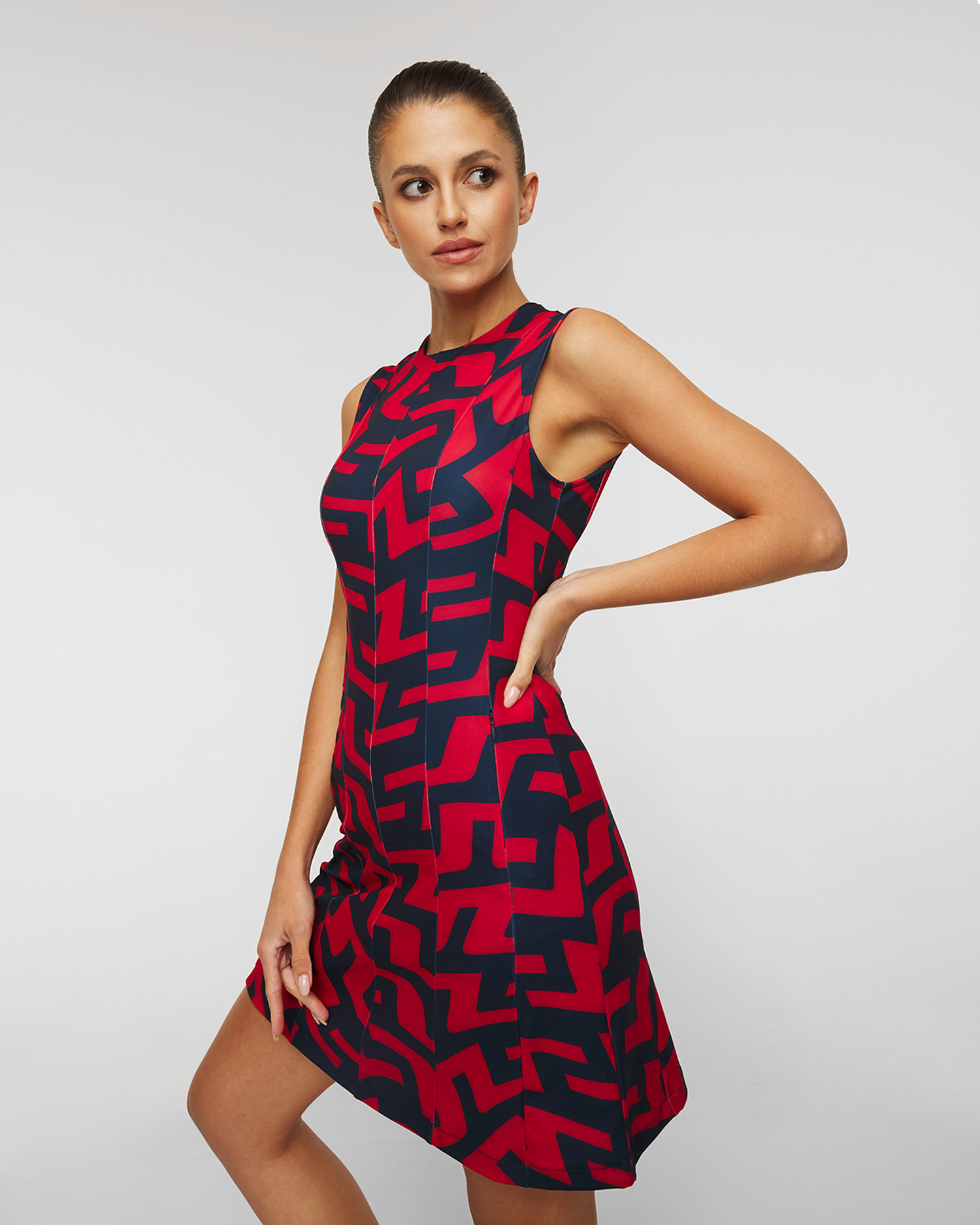 J.LINDEBERG JASMIN PRINT DRESS Kleid GWSD06755g132 S'portofino