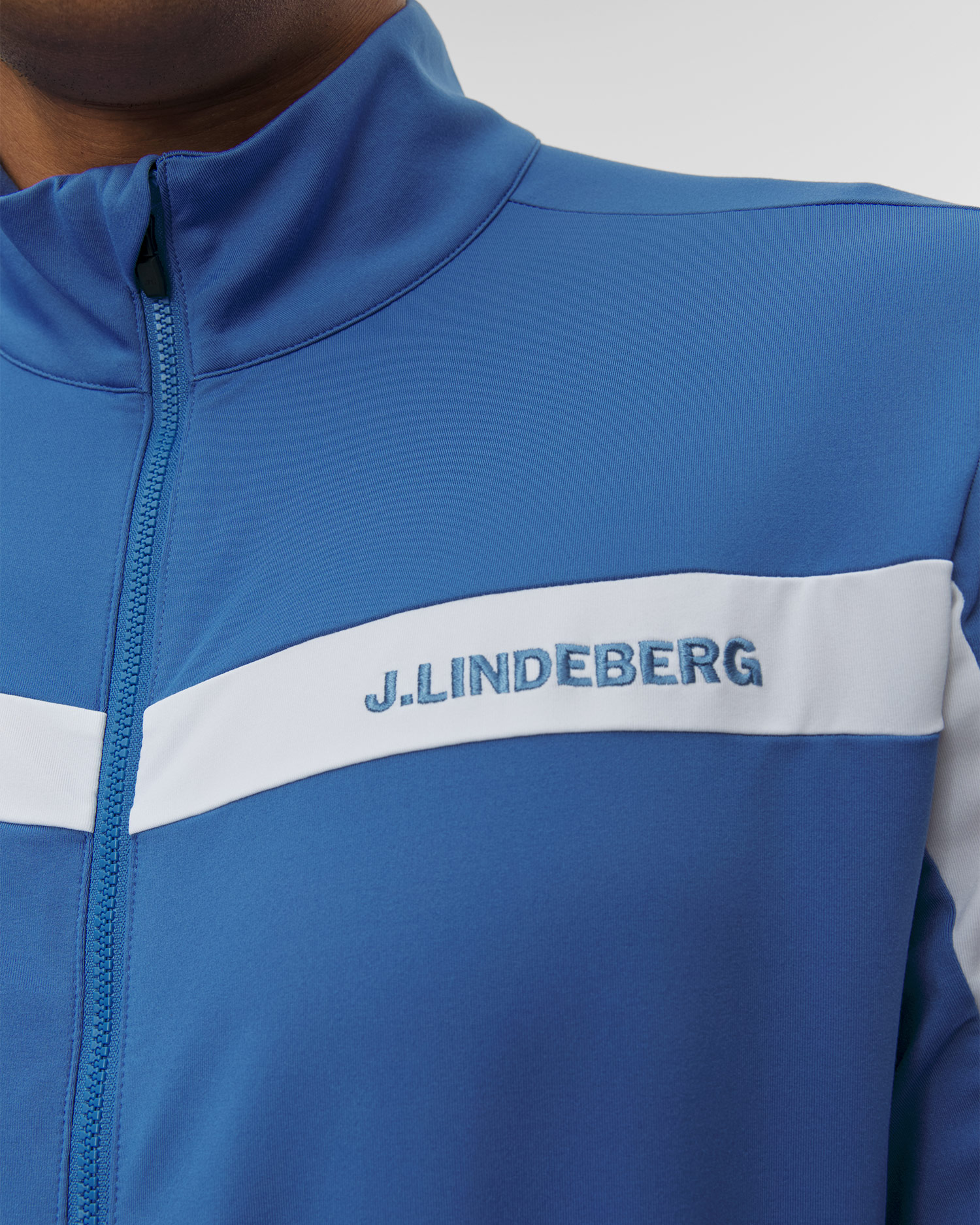 Bluza niebieska męska J.Lindeberg Men Jarvis Mid Layer