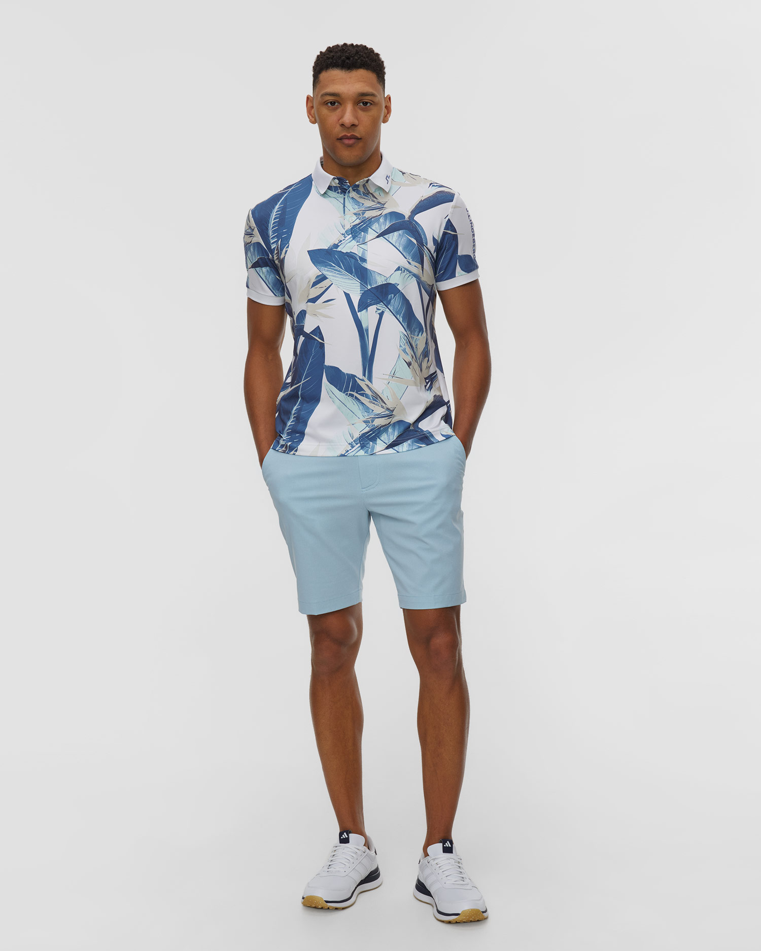 Koszulka polo męska J.Lindeberg Men Tour Tech Print Polo