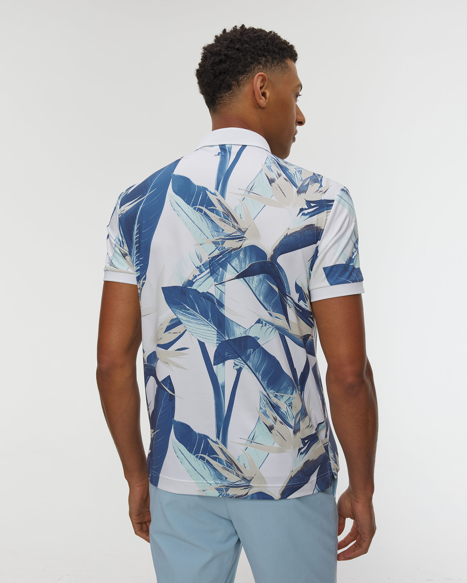 Koszulka polo męska J.Lindeberg Men Tour Tech Print Polo